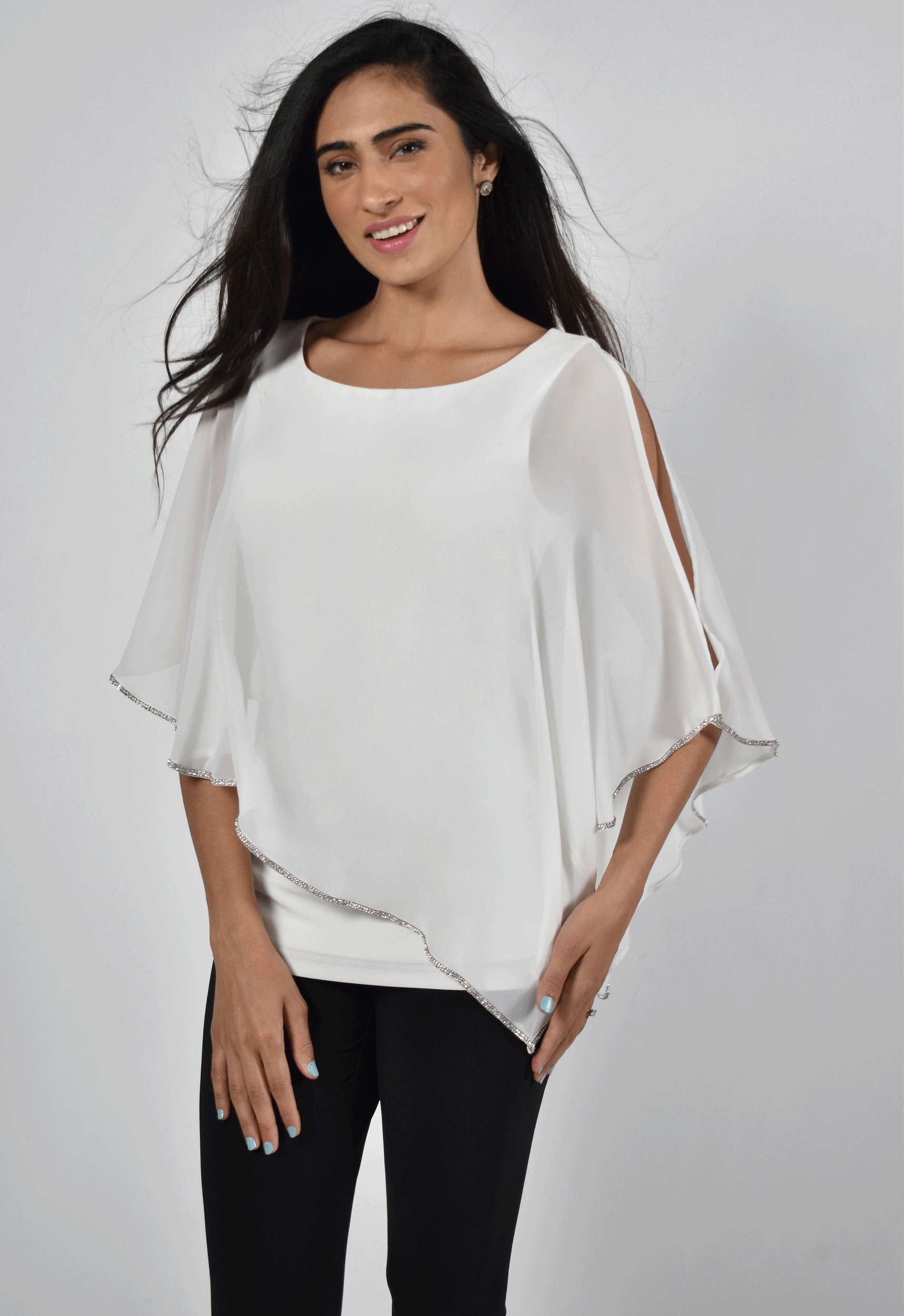 Frank Lyman |  Frank Lyman Blusentop  | 48 | offwhite