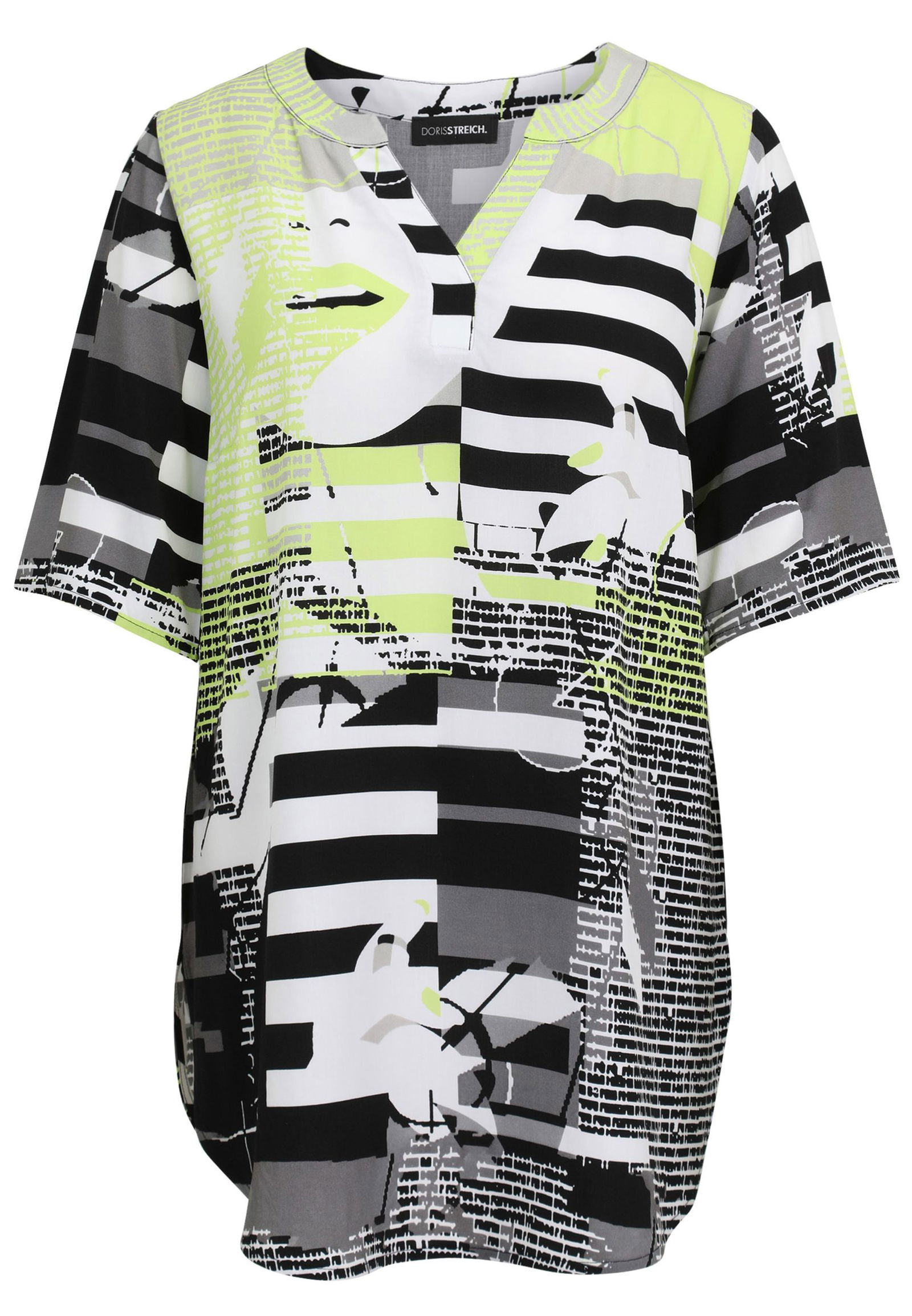 Doris Streich |  Doris Streich Druckbluse  | 50