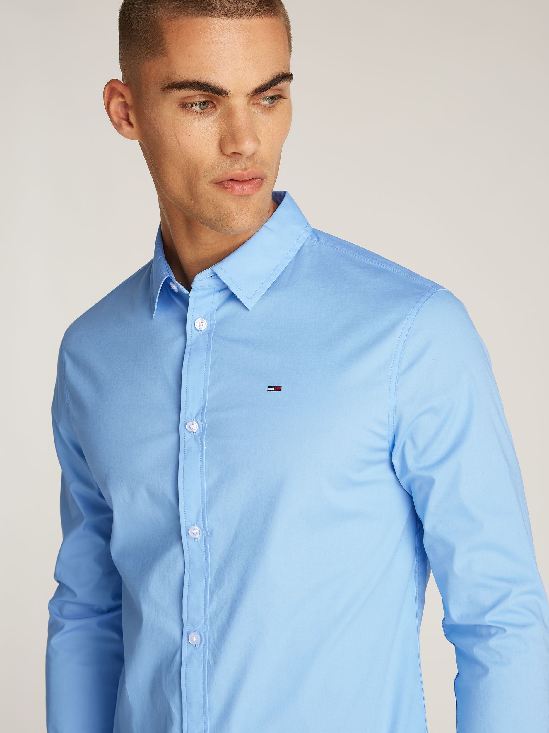 Tommy Jeans |  Tommy Jeans Hemd Regular Fit  | XXL | black iris