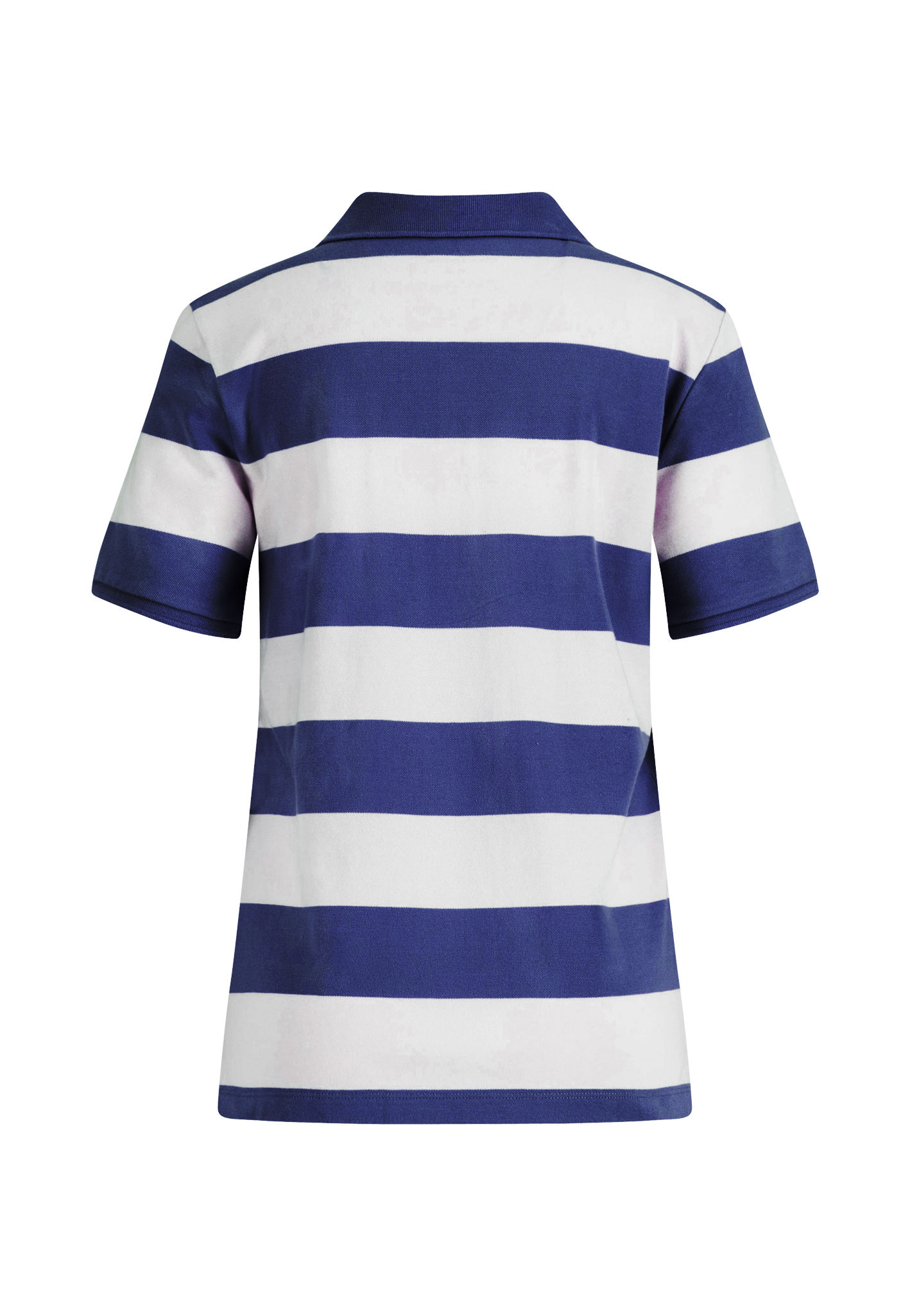 POLOSHIRT 1/2 STRIPE PIQUE, NAVY #2