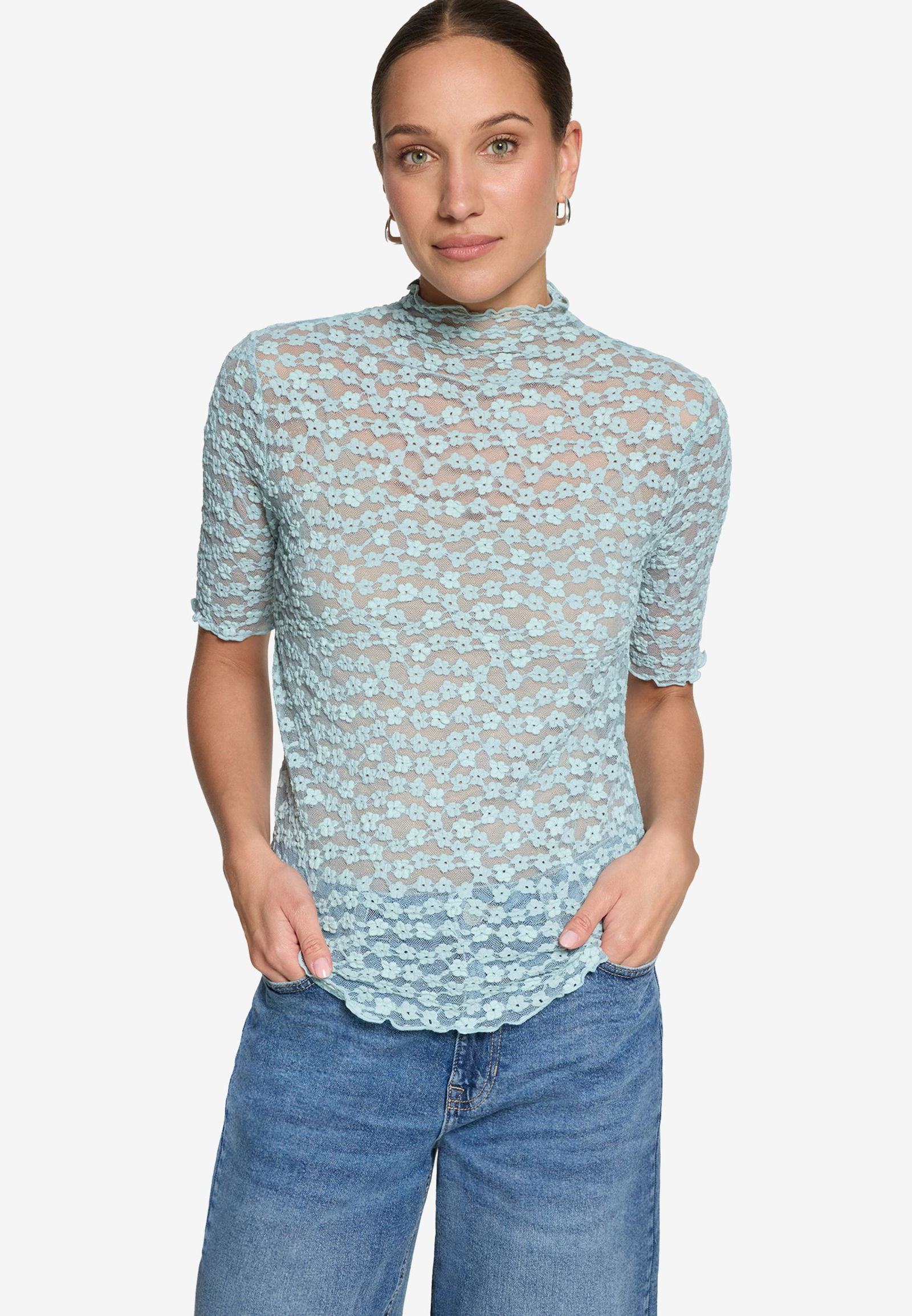 Zero |  Zero Shirt  | 38 | silver blue