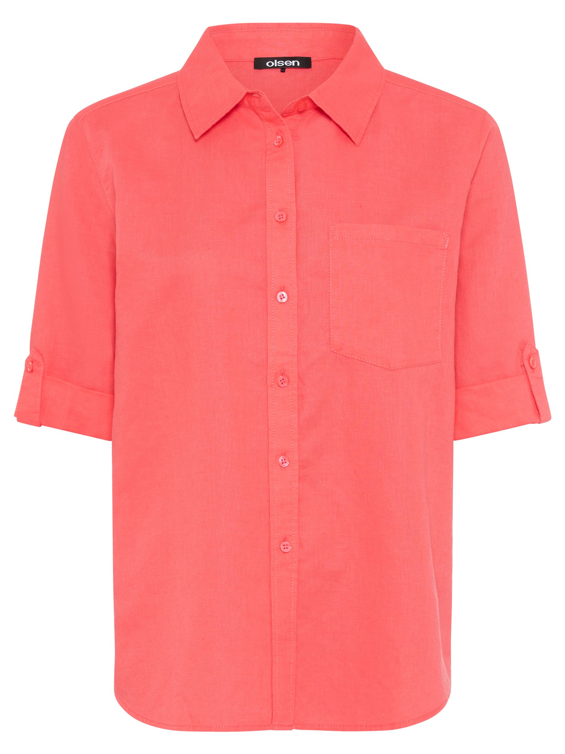  |  Blouse Woven Short Sleeves, Misty Rose | 38 | misty rose