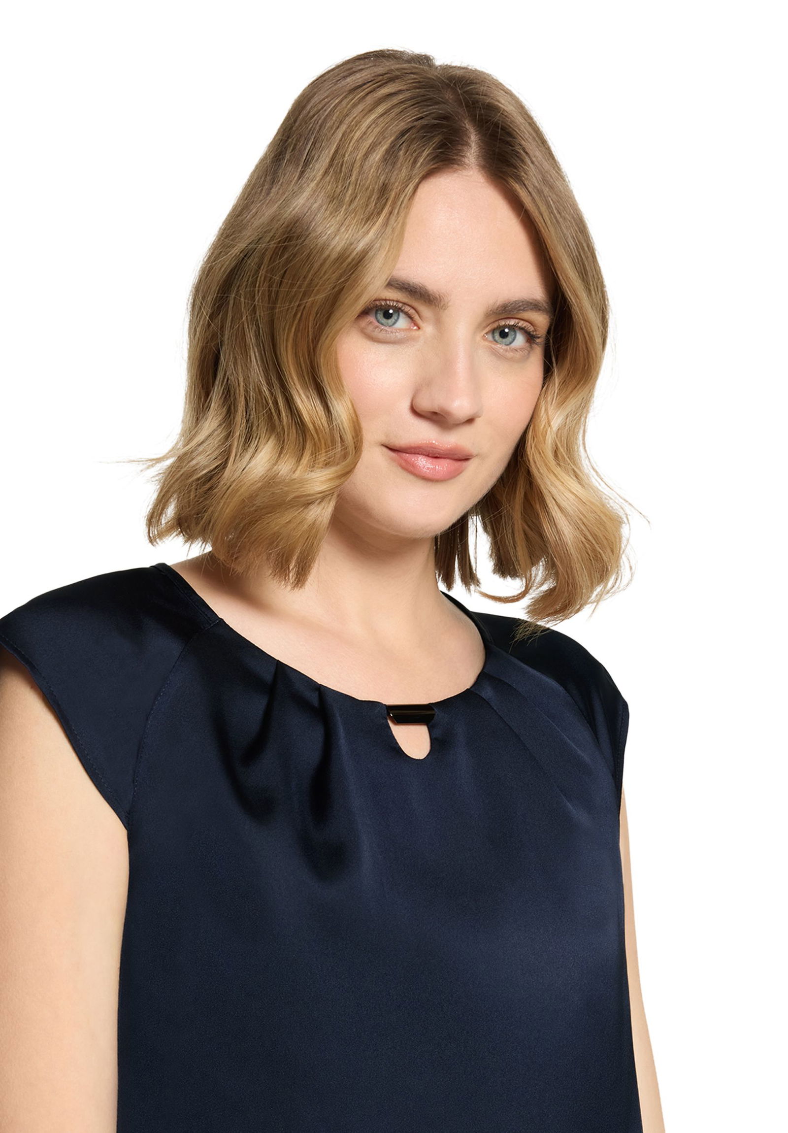 Vera Mont |  Satin-Bluse | 48 | night sky