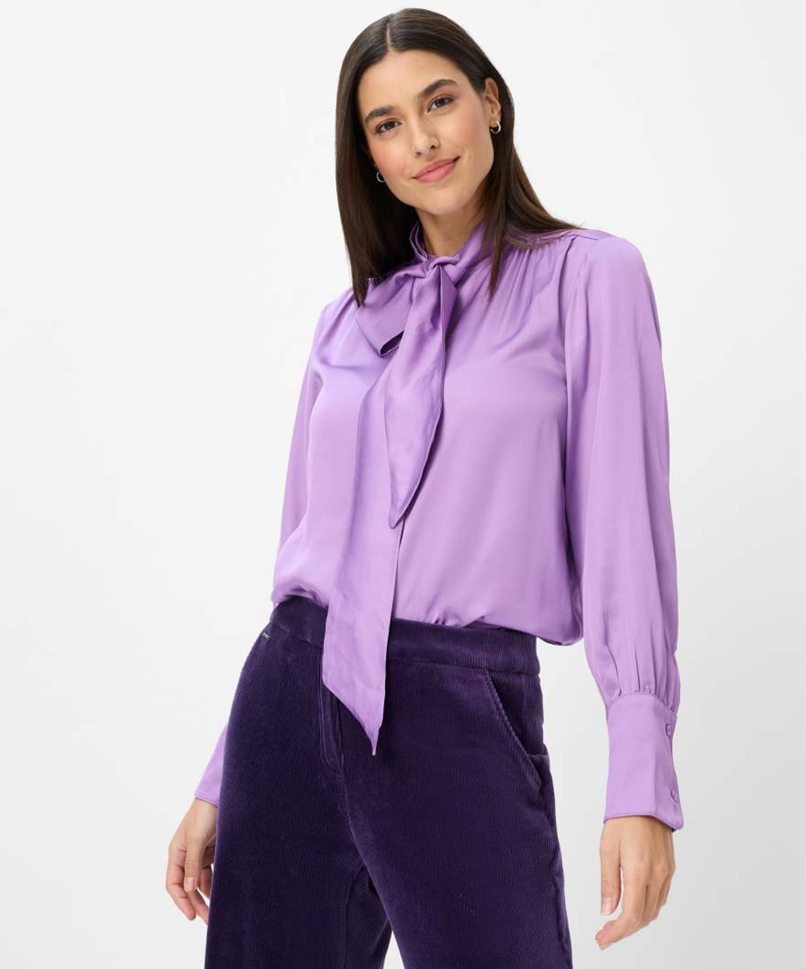 239ff040623a1f8b4d0dc756d8f43539 Brax | Brax Druckbluse | 46 | malve