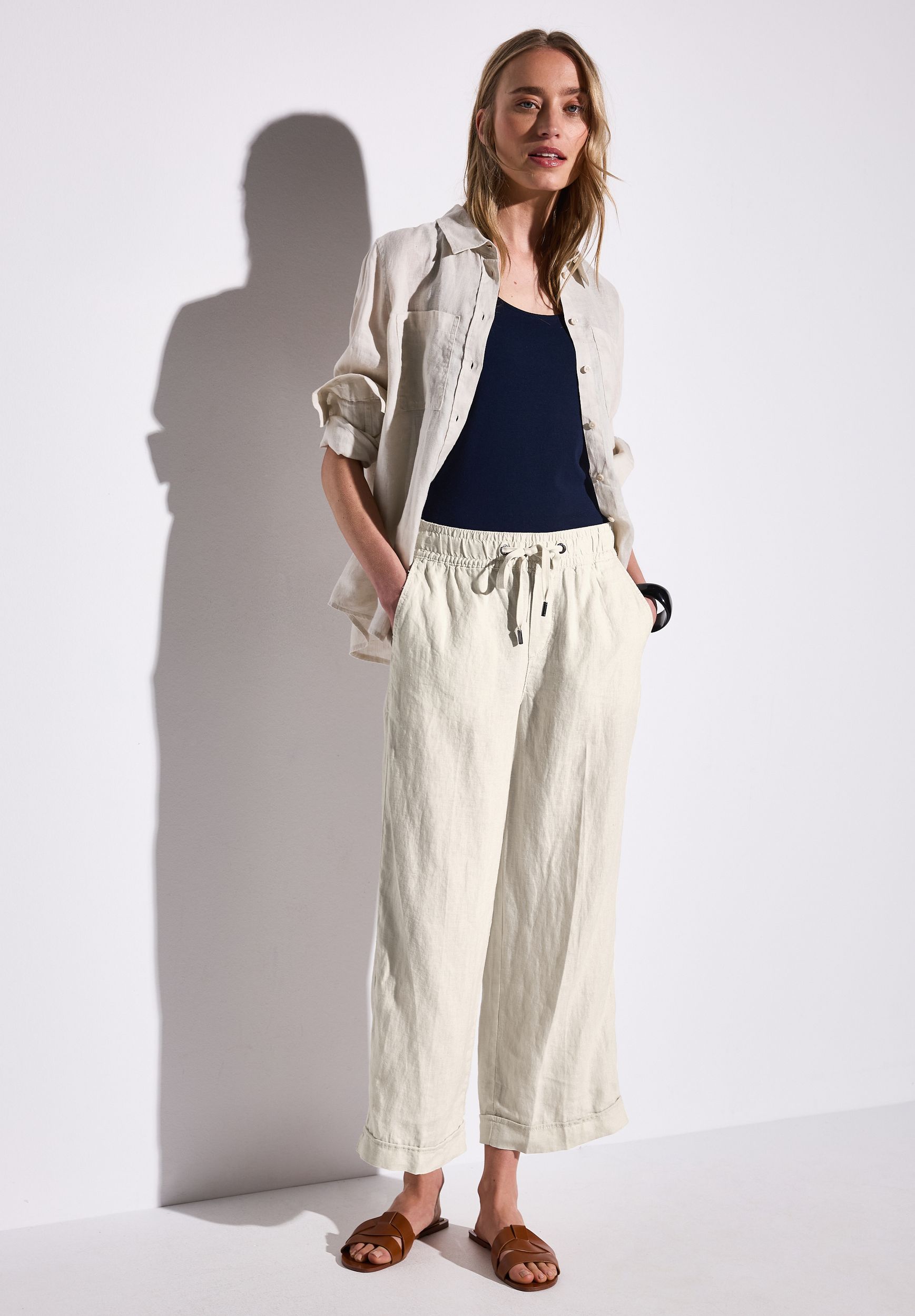 Street One |  Street One Leinenhose  | 36/26 | 4565_16269