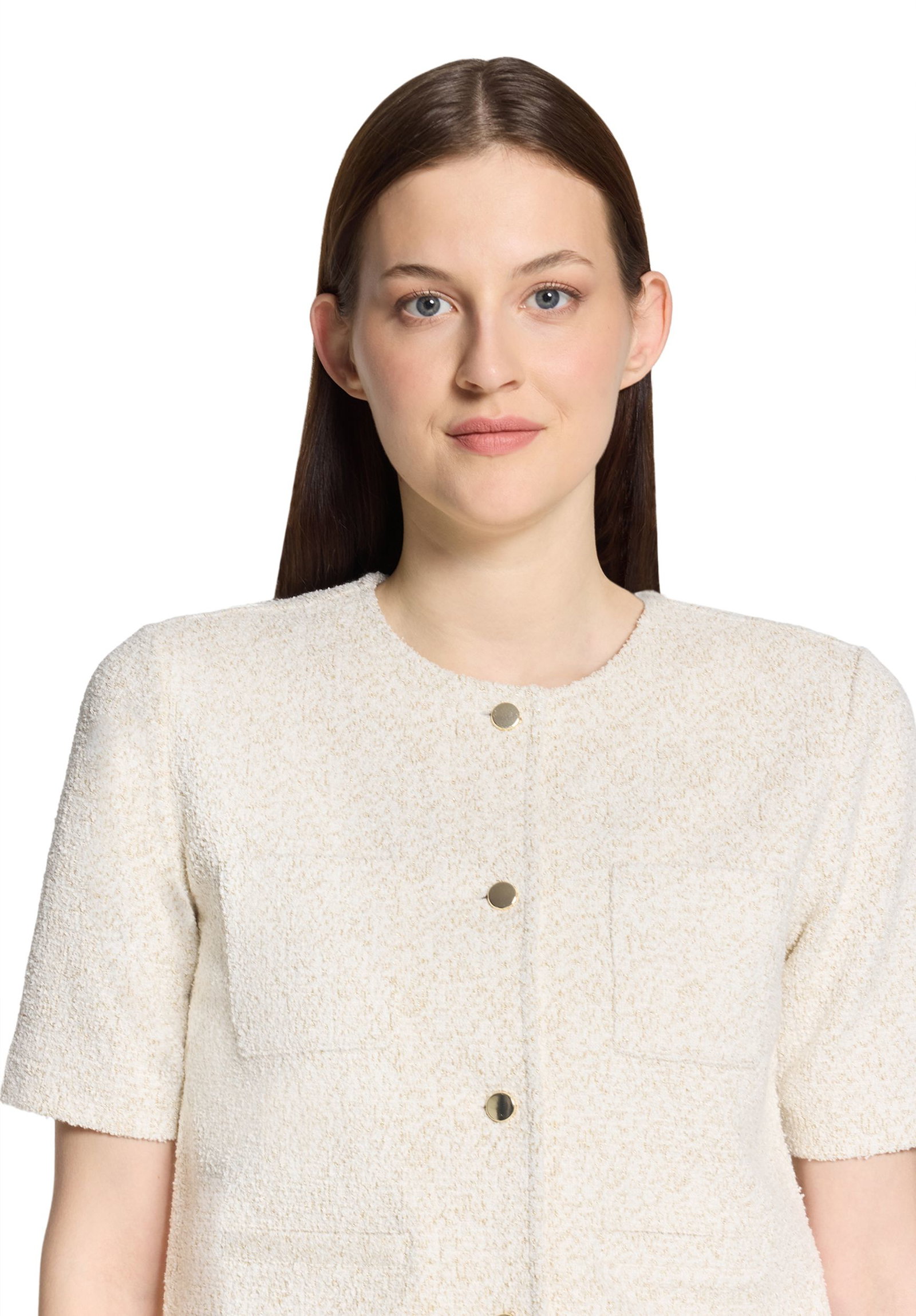 Betty Barclay |  Betty Barclay Strickjacke | Cardigan  | 38 | Cream Beige