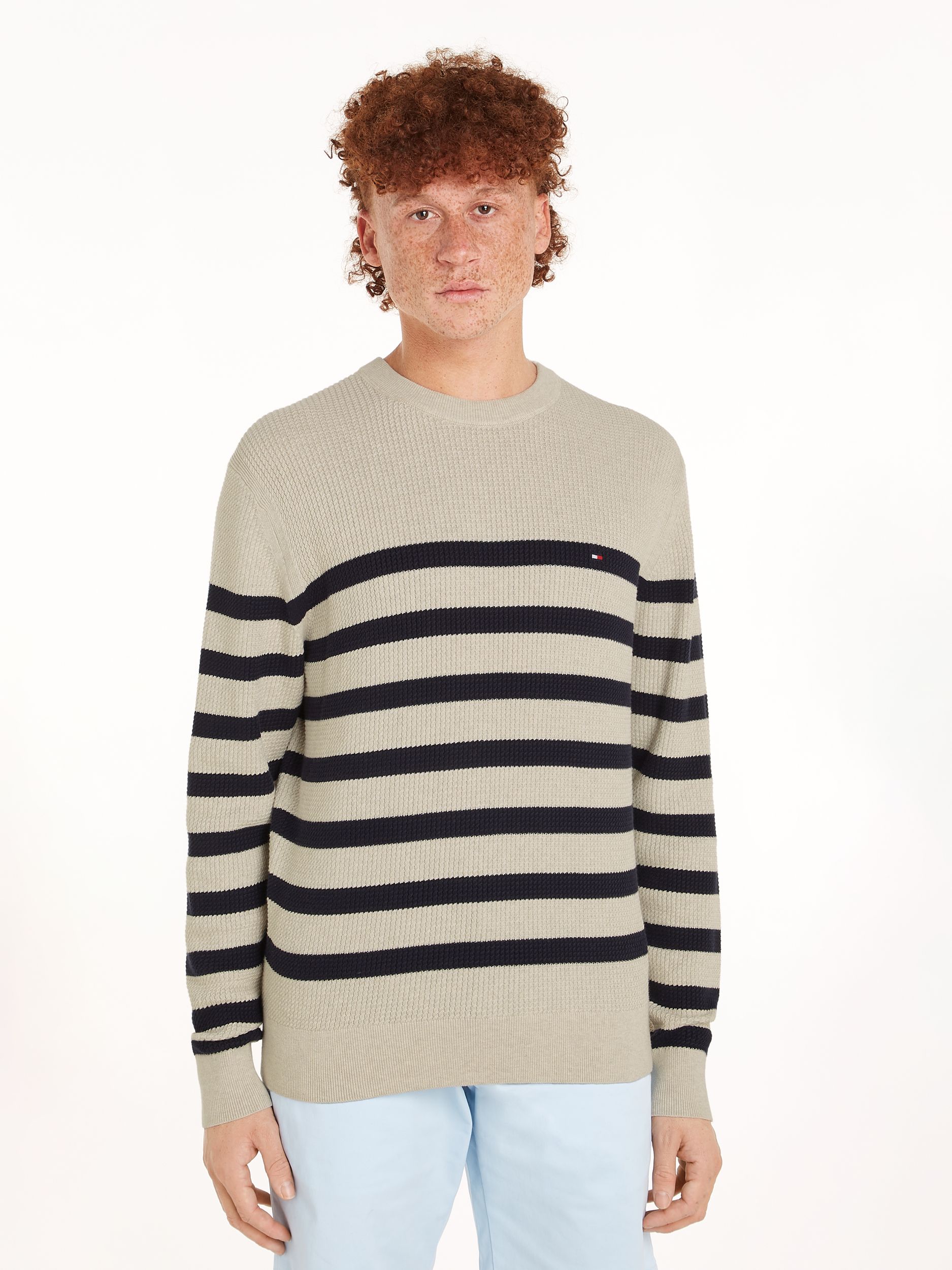  |  STRUCTURE CREW  NK | M | desert sky stripe