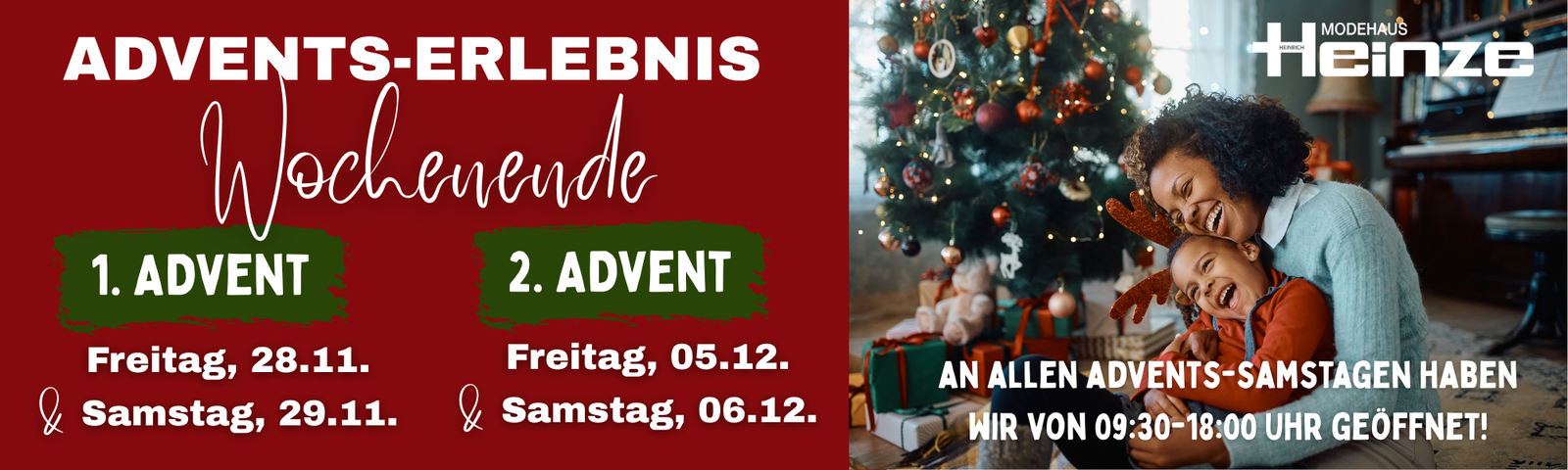 Adventserlebniswochenende bei Heinze