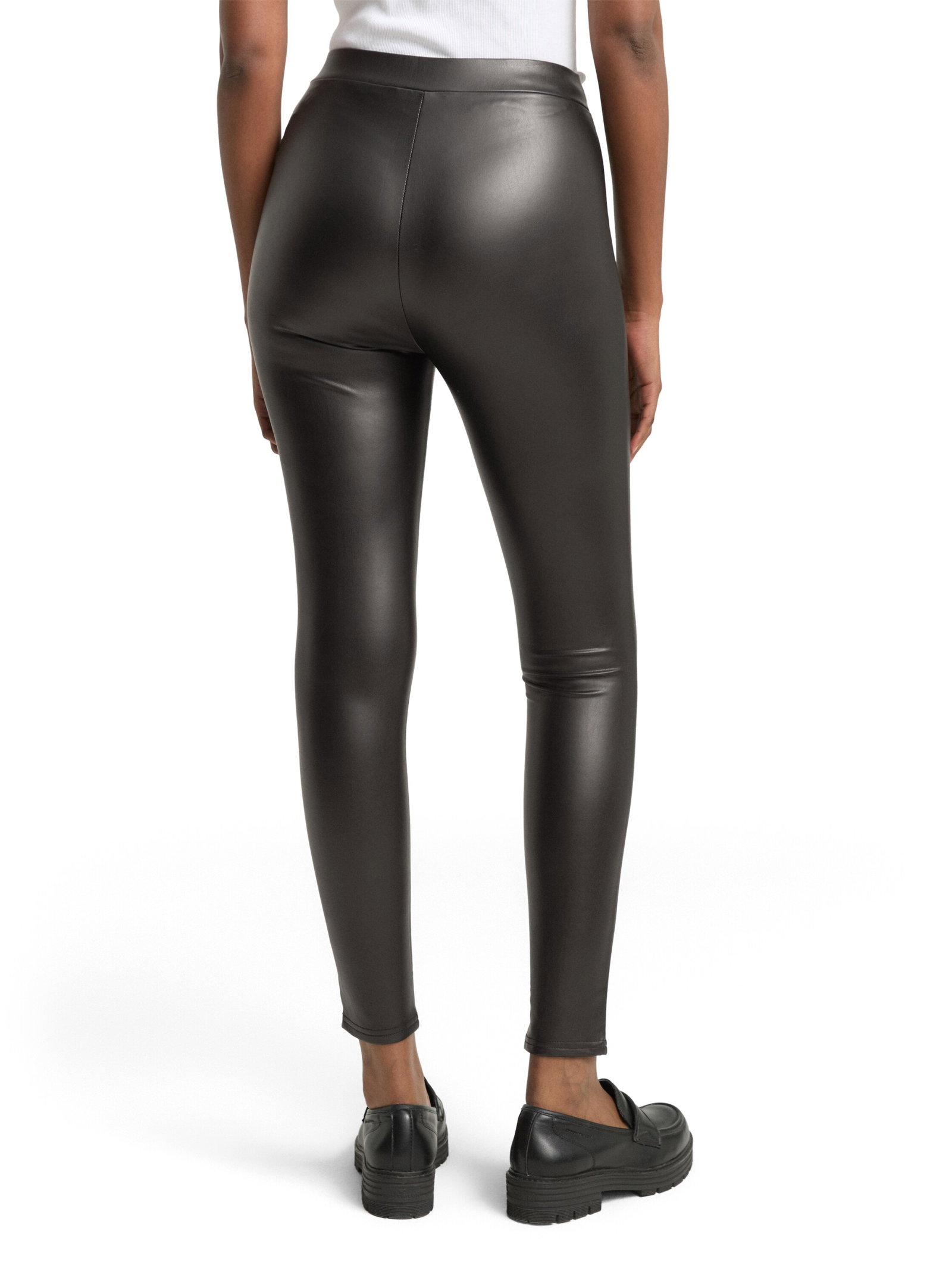 PU Leggings, deep black #3