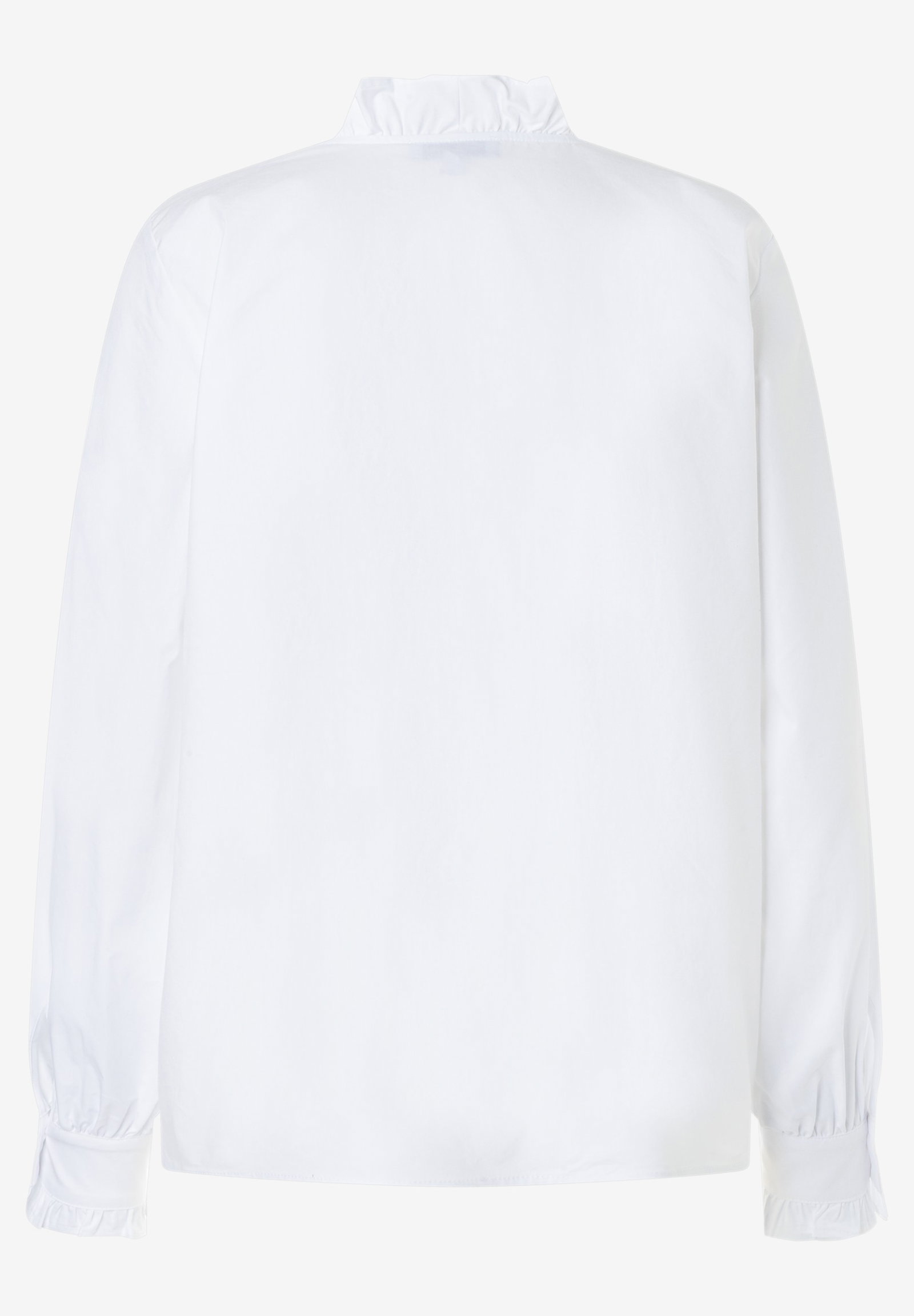 Feminine Shirt Blouse, white #2