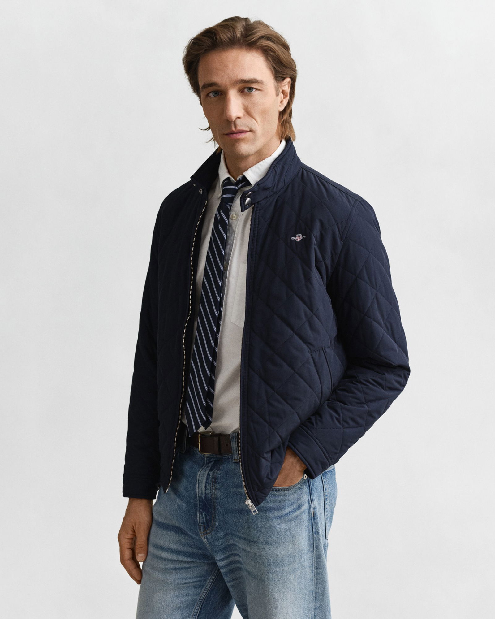 Gant | Gant Gesteppter Windcheater | XXXL | evening blue
