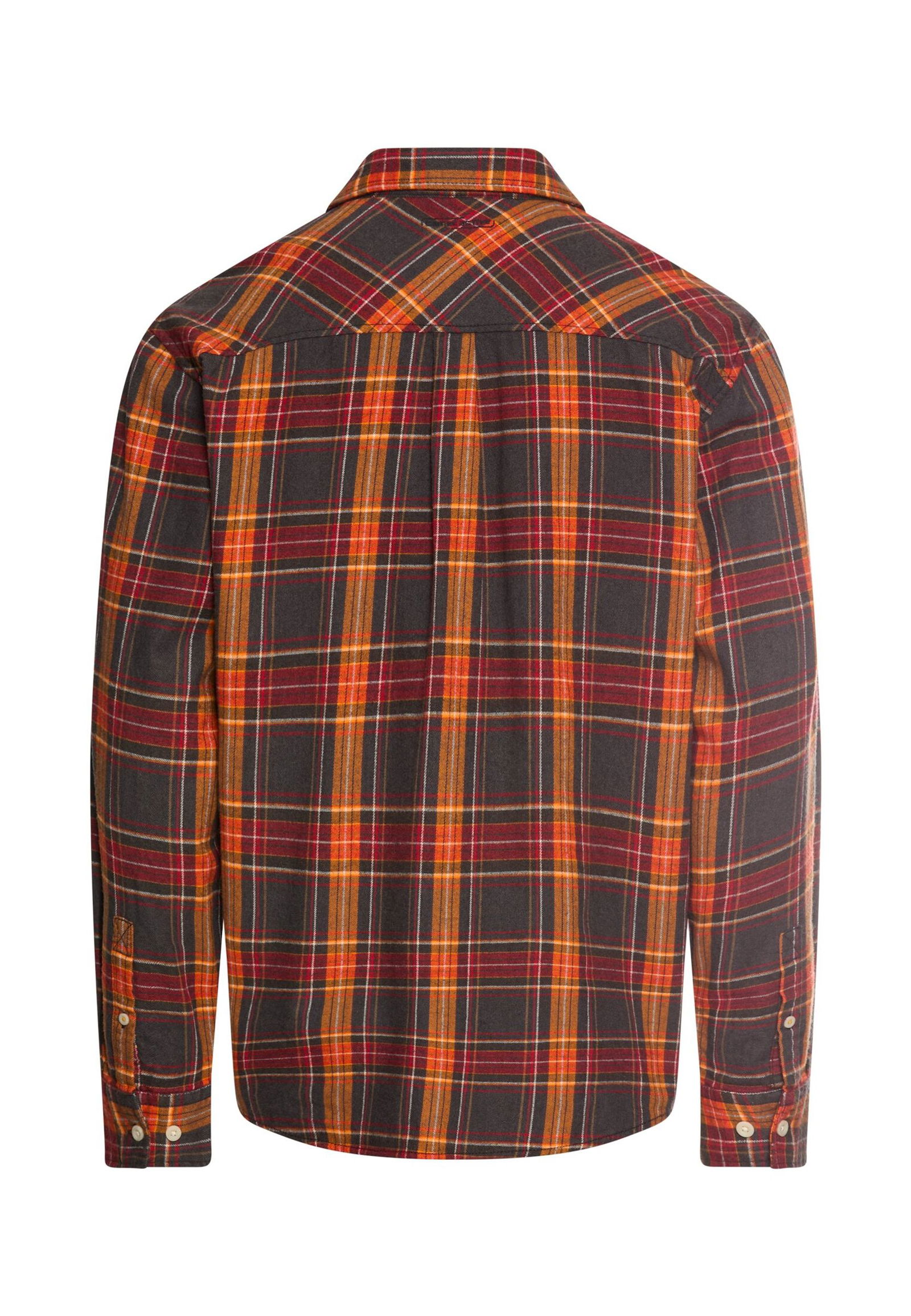 Camel Active |  Camel Active Hemd Regular Fit  | M | orange