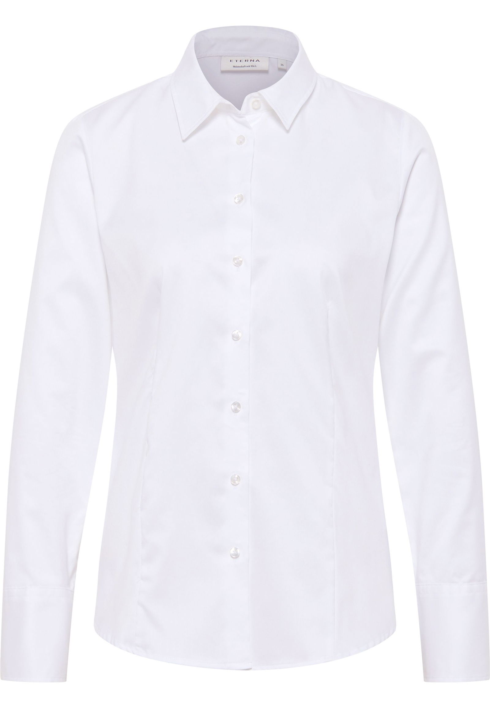 Cover Shirt Bluse Twill Langarm