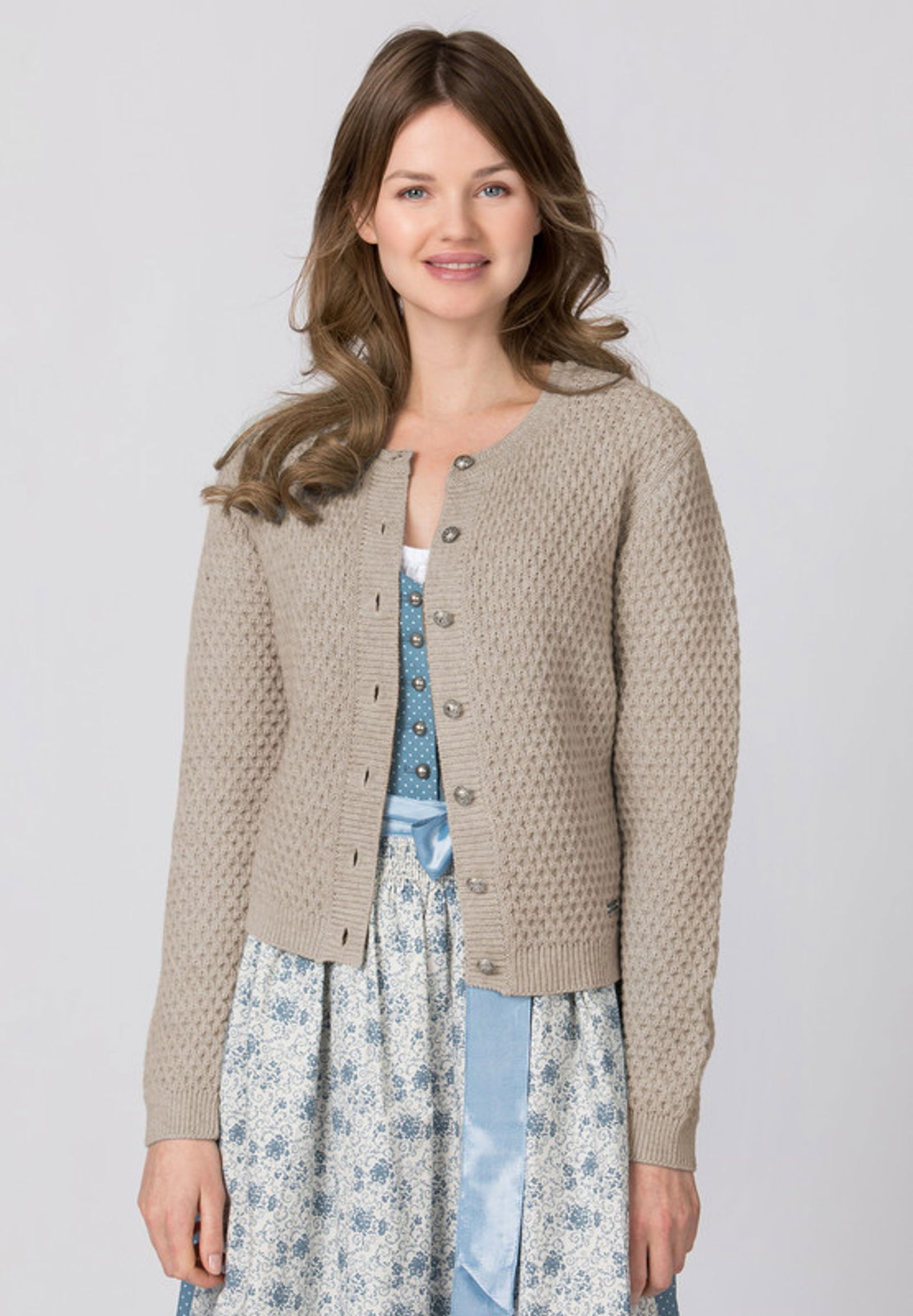 Stockerpoint | Stockerpoint Strickjacke Trachtenjacke "Juliette" | 42 | weiß