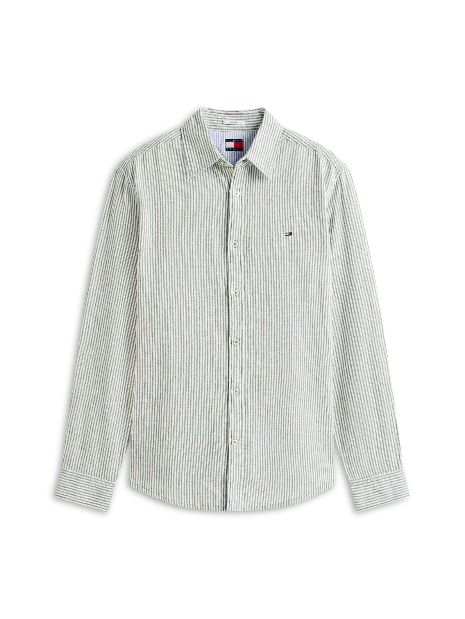 Tommy Jeans |  Tommy Jeans Hemd Super Slim Fit  | S | Mid Blue