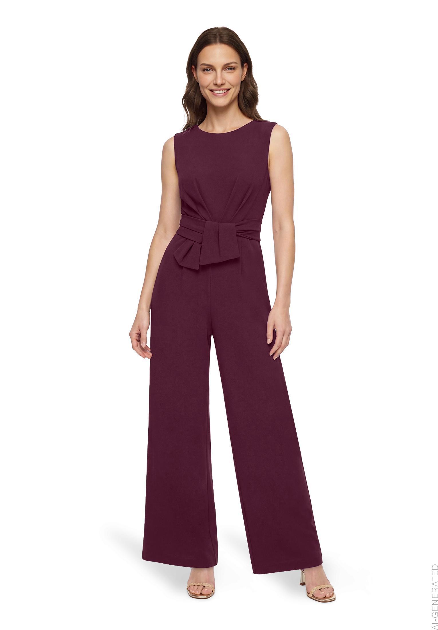 Overall Lang ohne Arm, Strong Aubergine #3