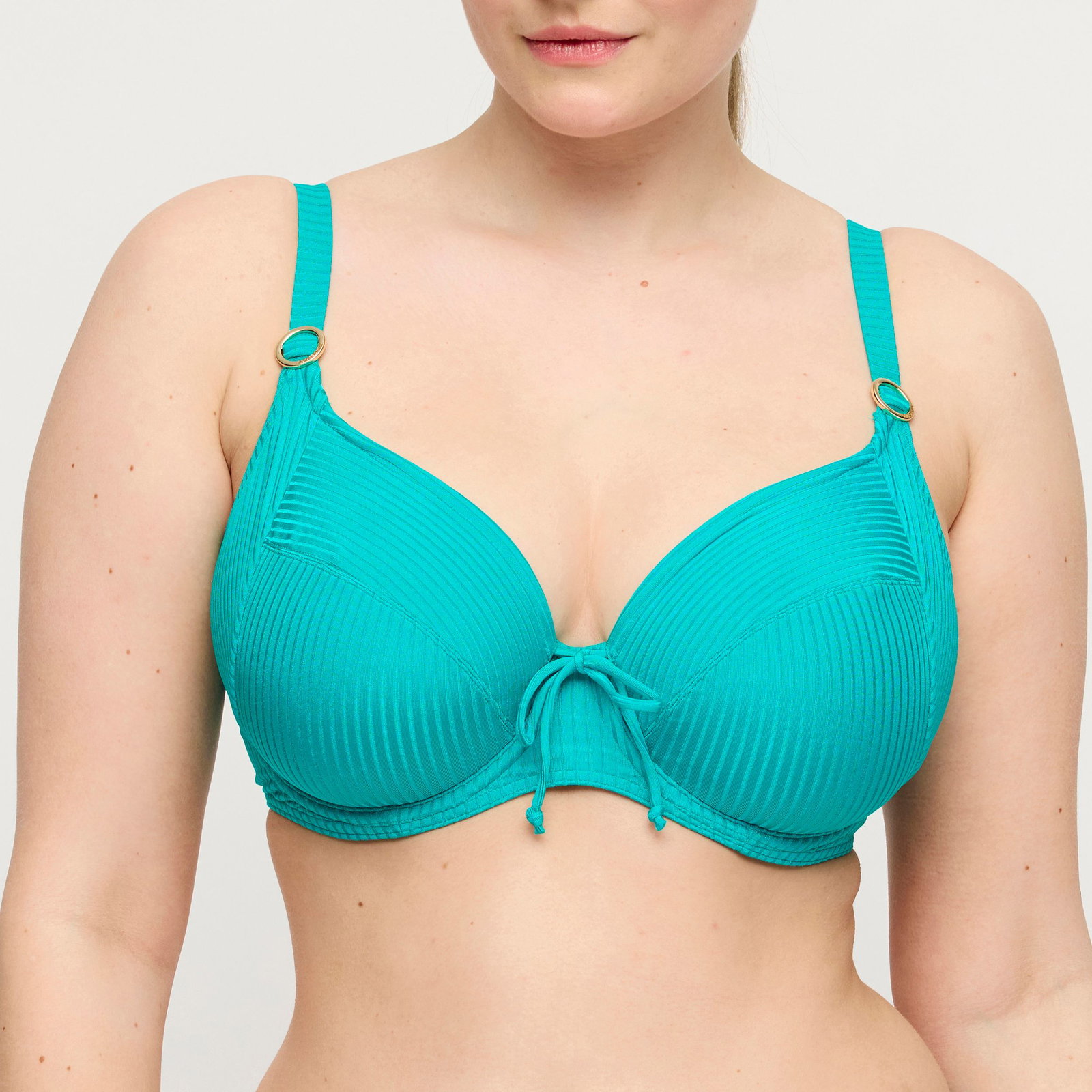 PrimaDonna |  DELRAY schwarz Vollschalen Bikini-Top | 75/F | sea turtle