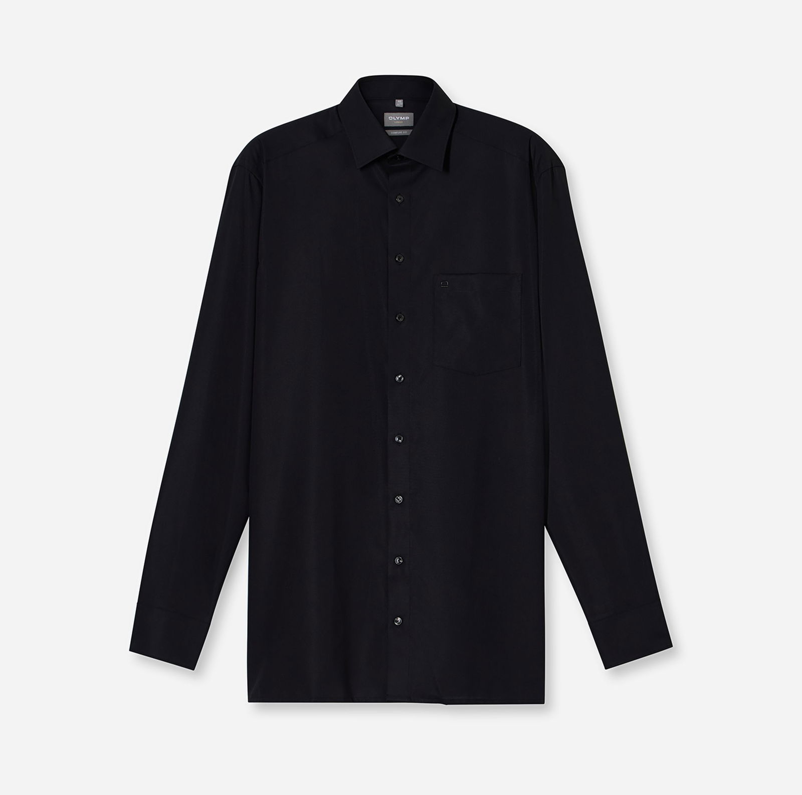 Olymp | Olymp Hemd Modern Fit | 45 | schwarz