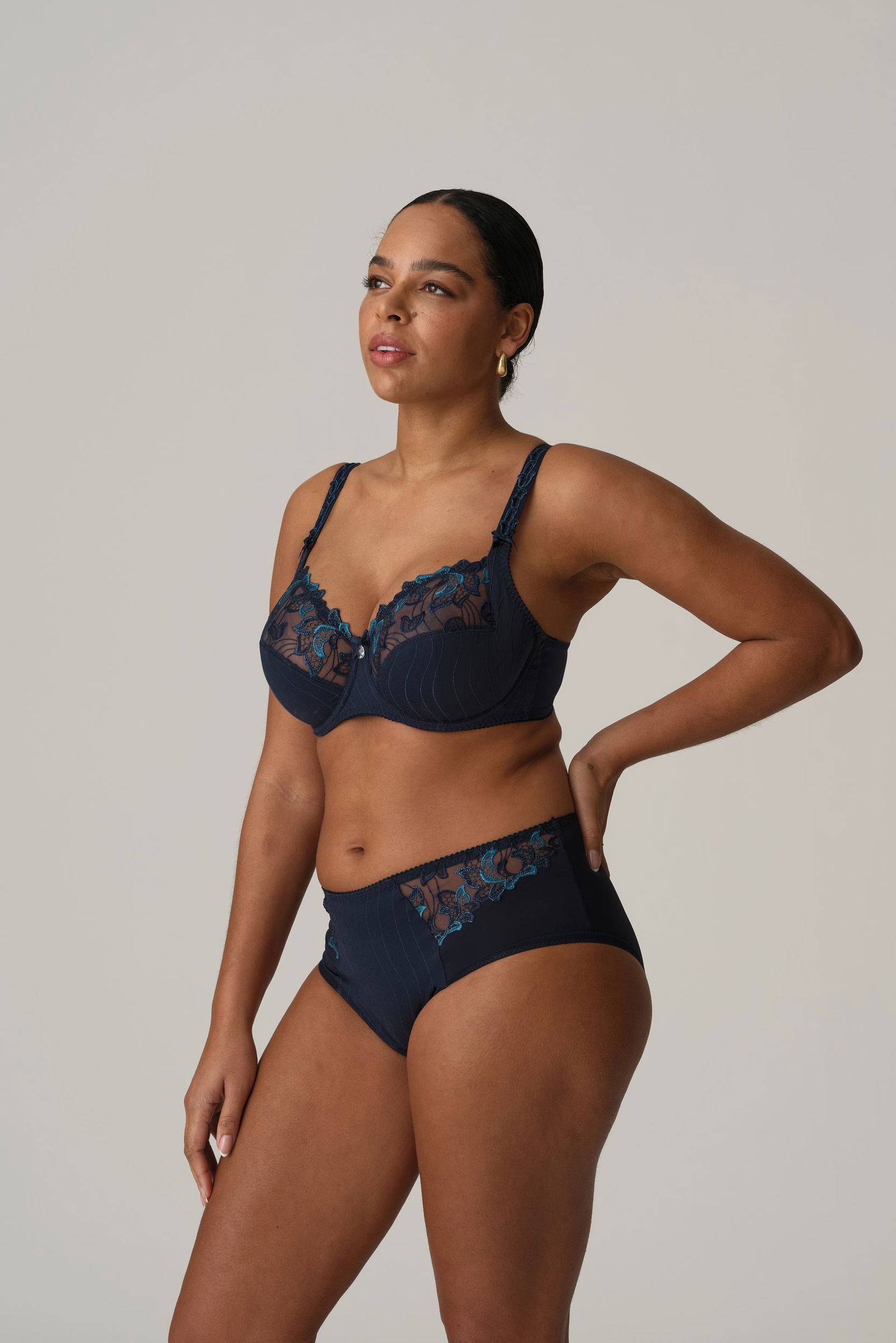 PrimaDonna | Prima Donna Slip "Deauville" | 42 | velvet blue