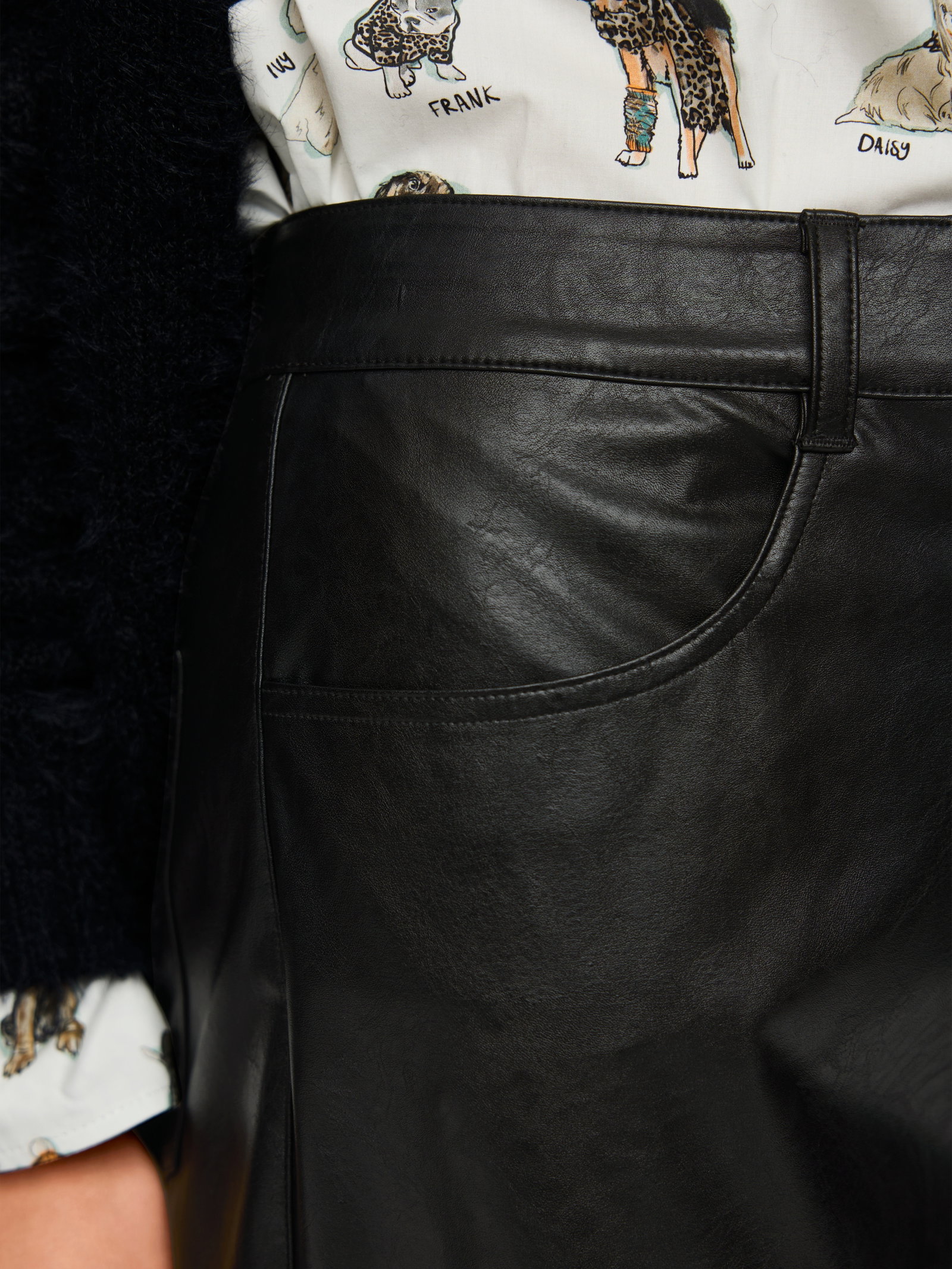 Kunstlederhose WARRI Wide Fit #3