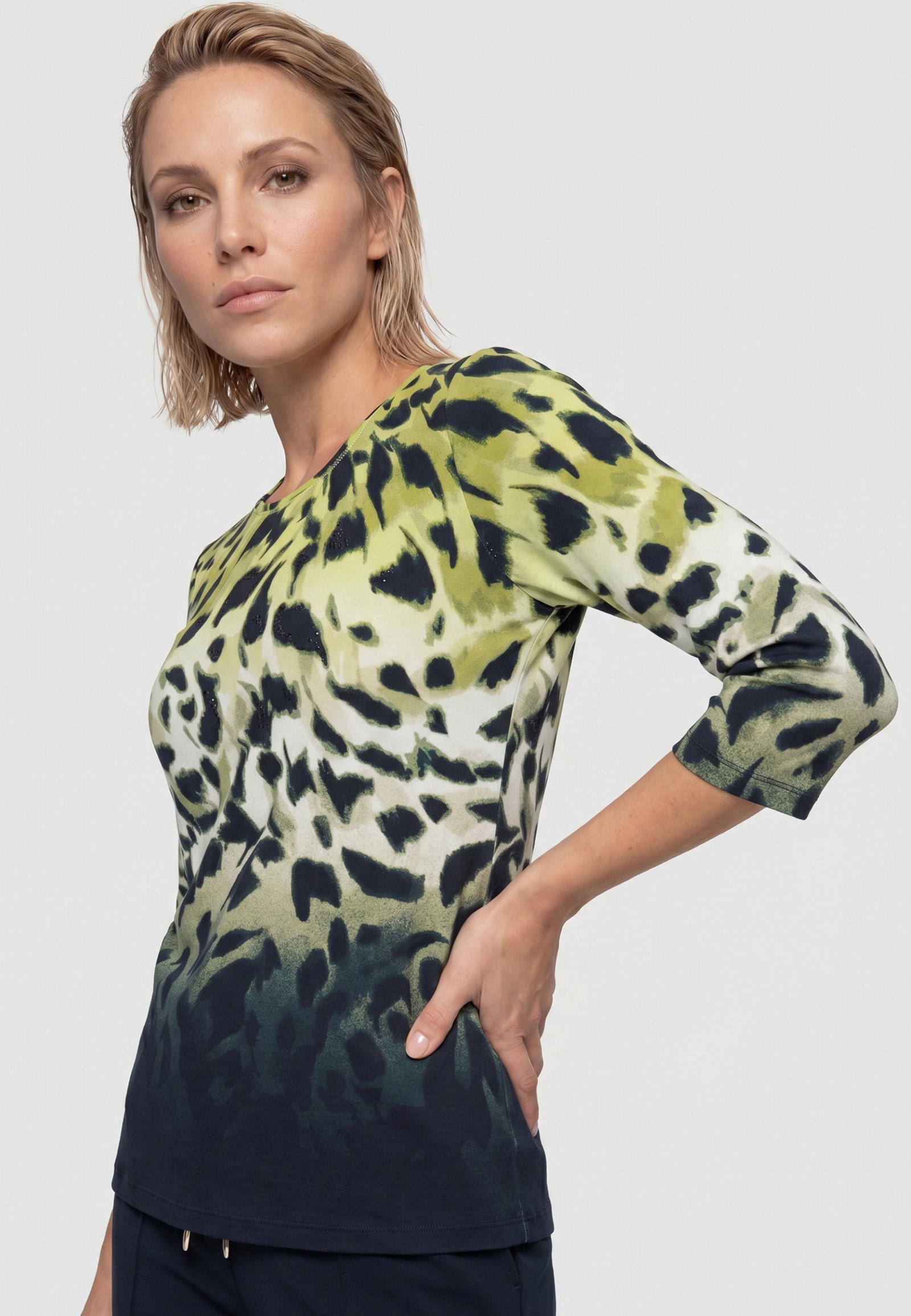 T-Shirt Long Sleeves, Wild Lime #4