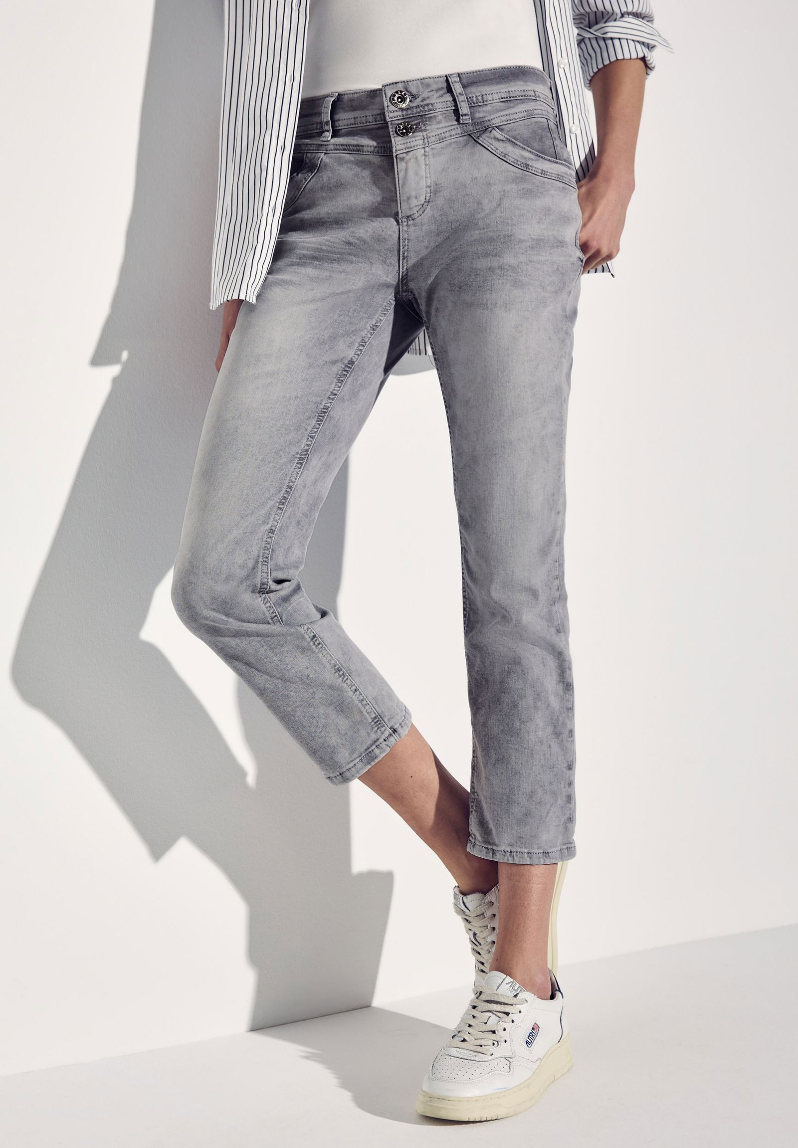 Street One |  Street One 7/8-Hose  | 26/26 | light grey random