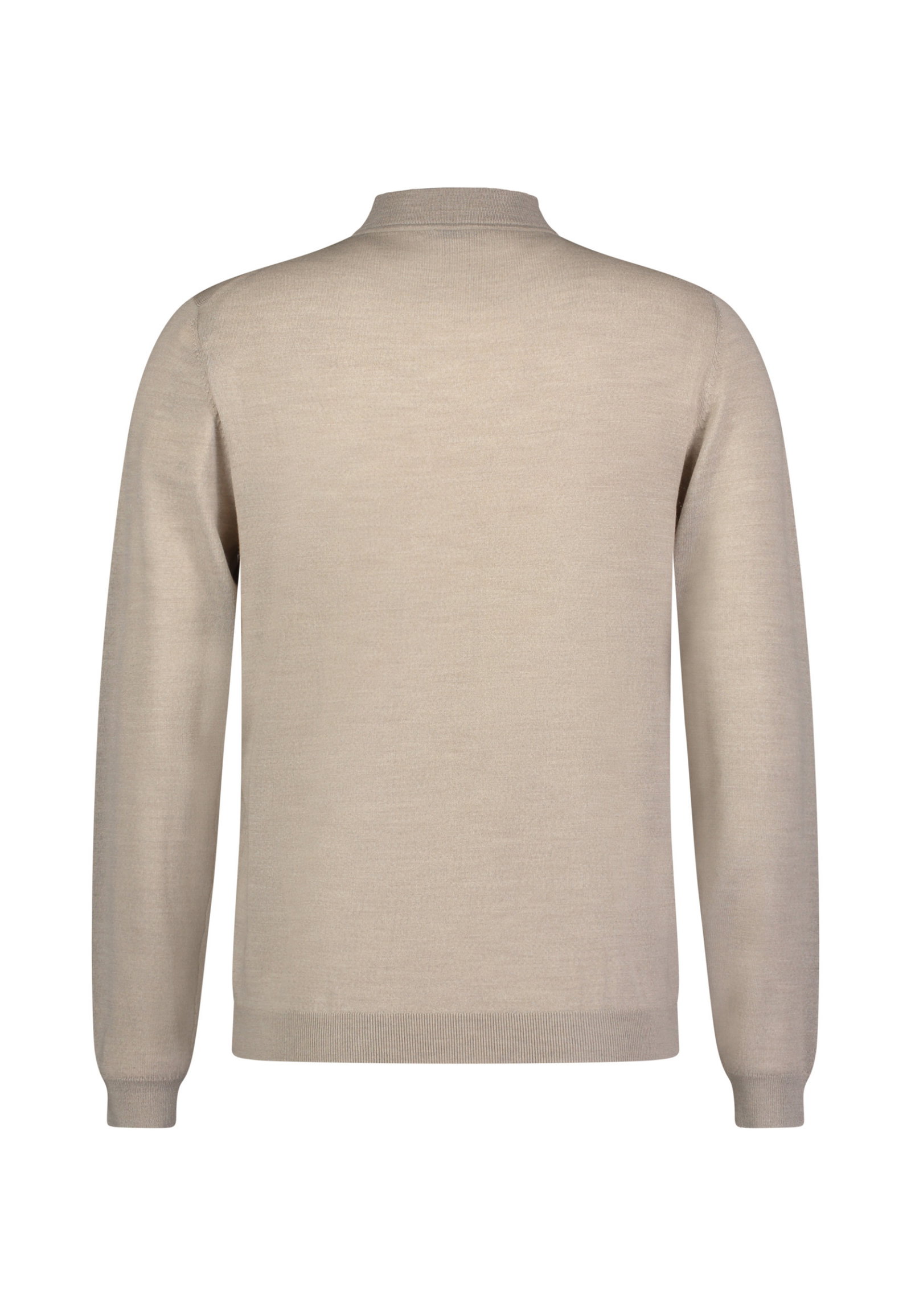 HERREN-PULLOVER 1/1 ARM, LIGHT BROWN #2