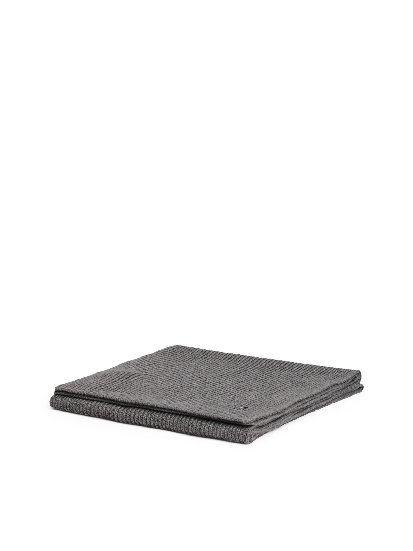 Tommy Hilfiger | Tommy Hilfiger Essential Baumwolle Schal | OS | light grey htr