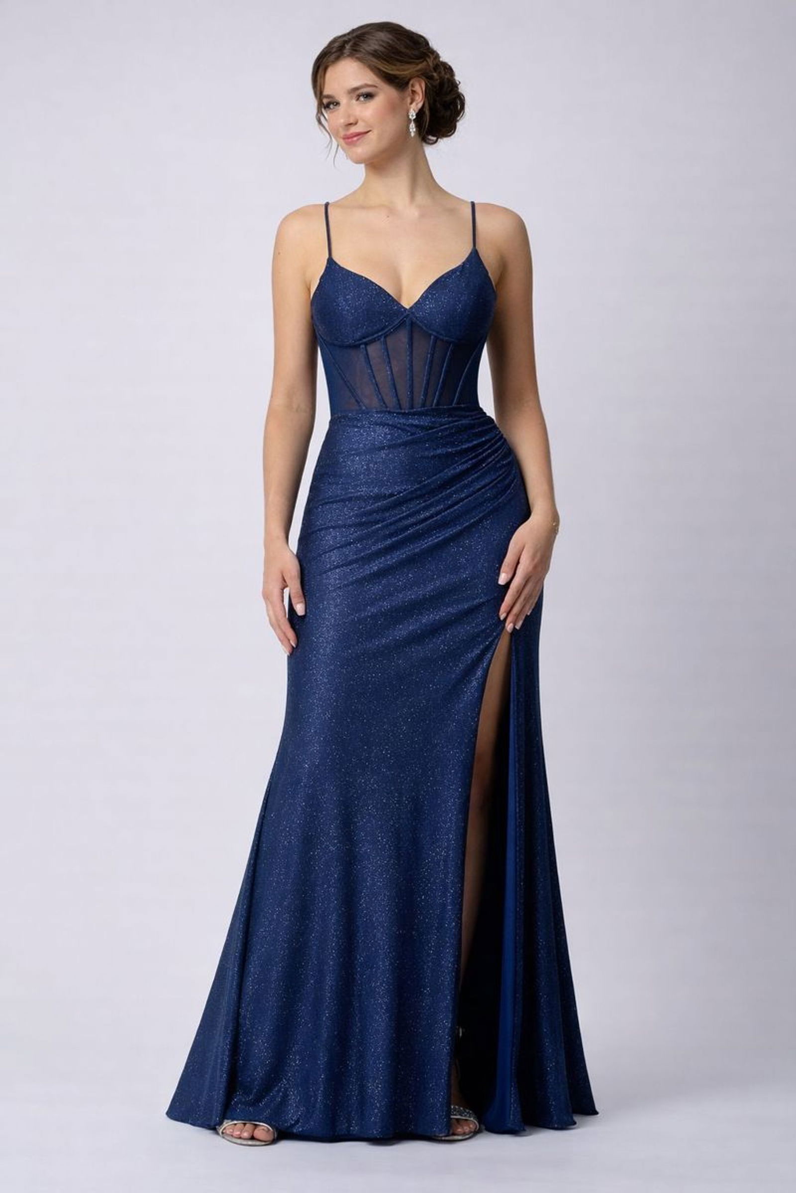 Mascara London |  Mascara London Langes Kleid  | 40 | airforce