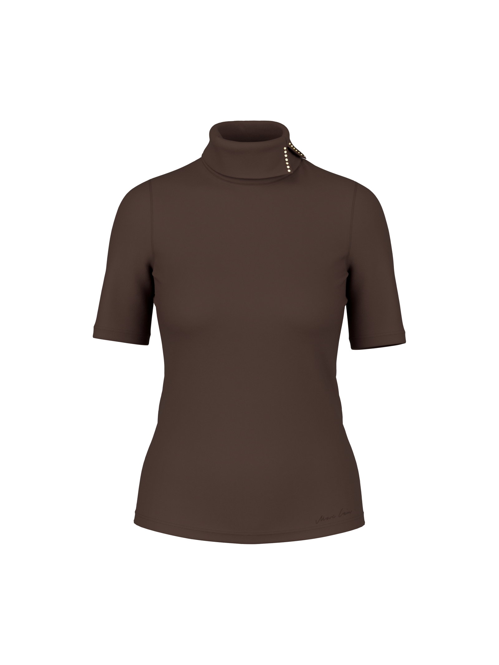 T-Shirt, seal brown #1