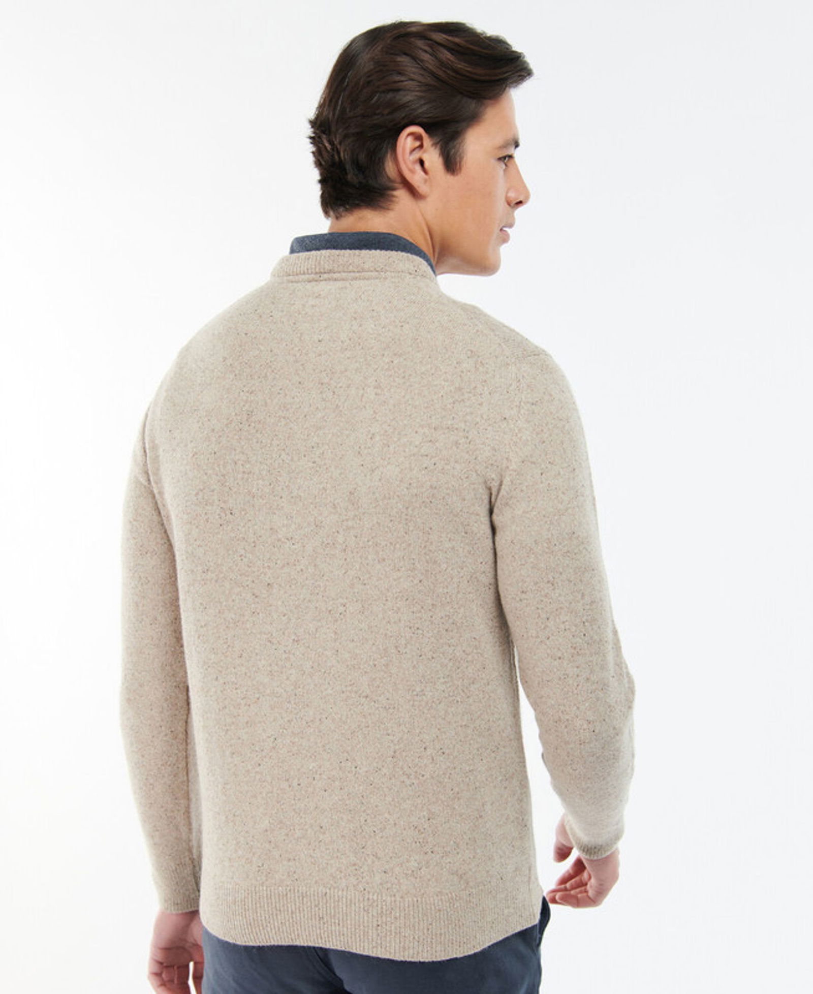  | Barbour Merinopullover | XL | Stone