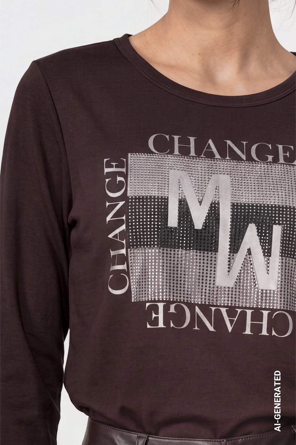 Pullover, black coffee #5