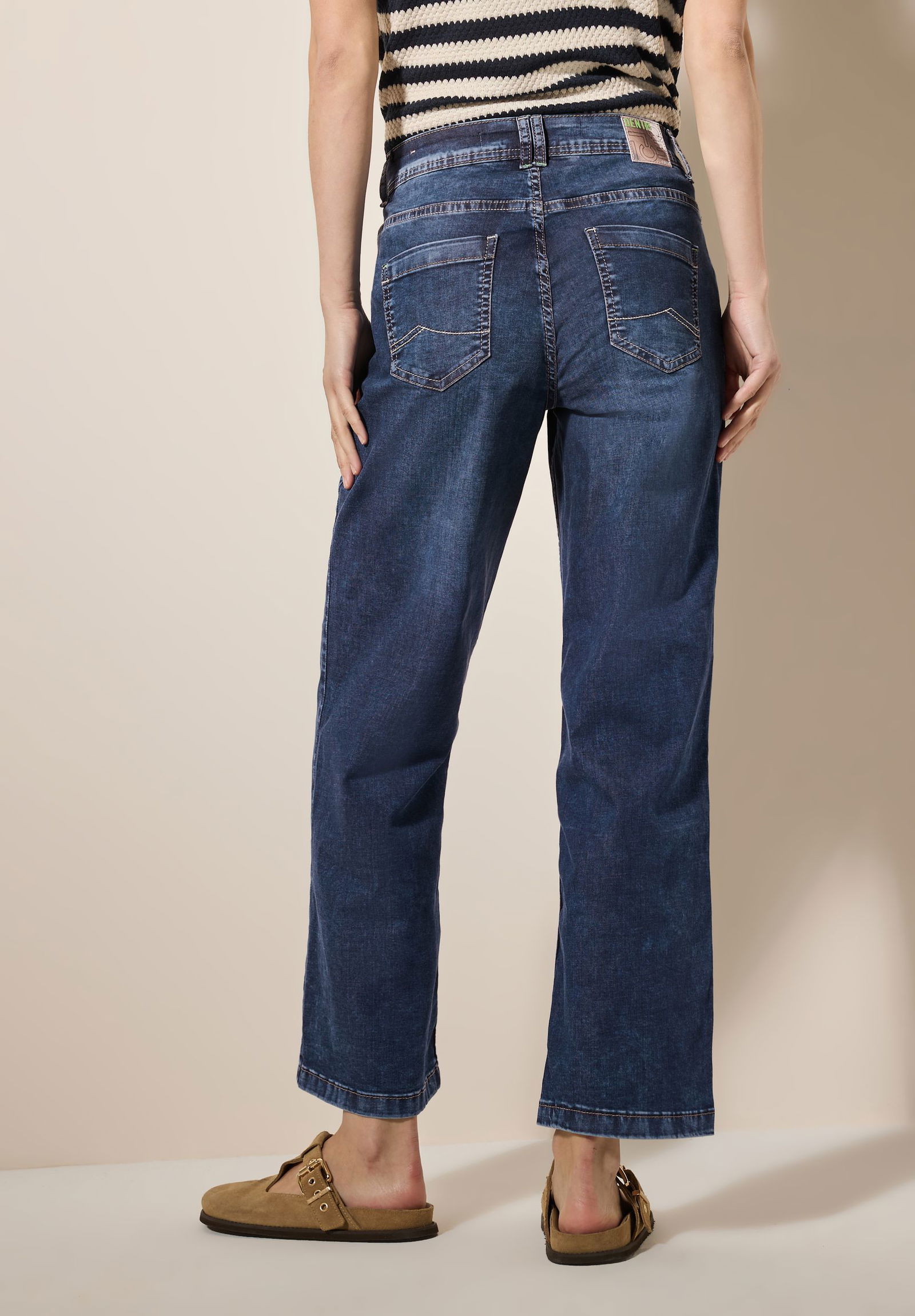  | Style NOS Neele Mid Blue, mid blue used wash | 36/26 | mid blue used wash