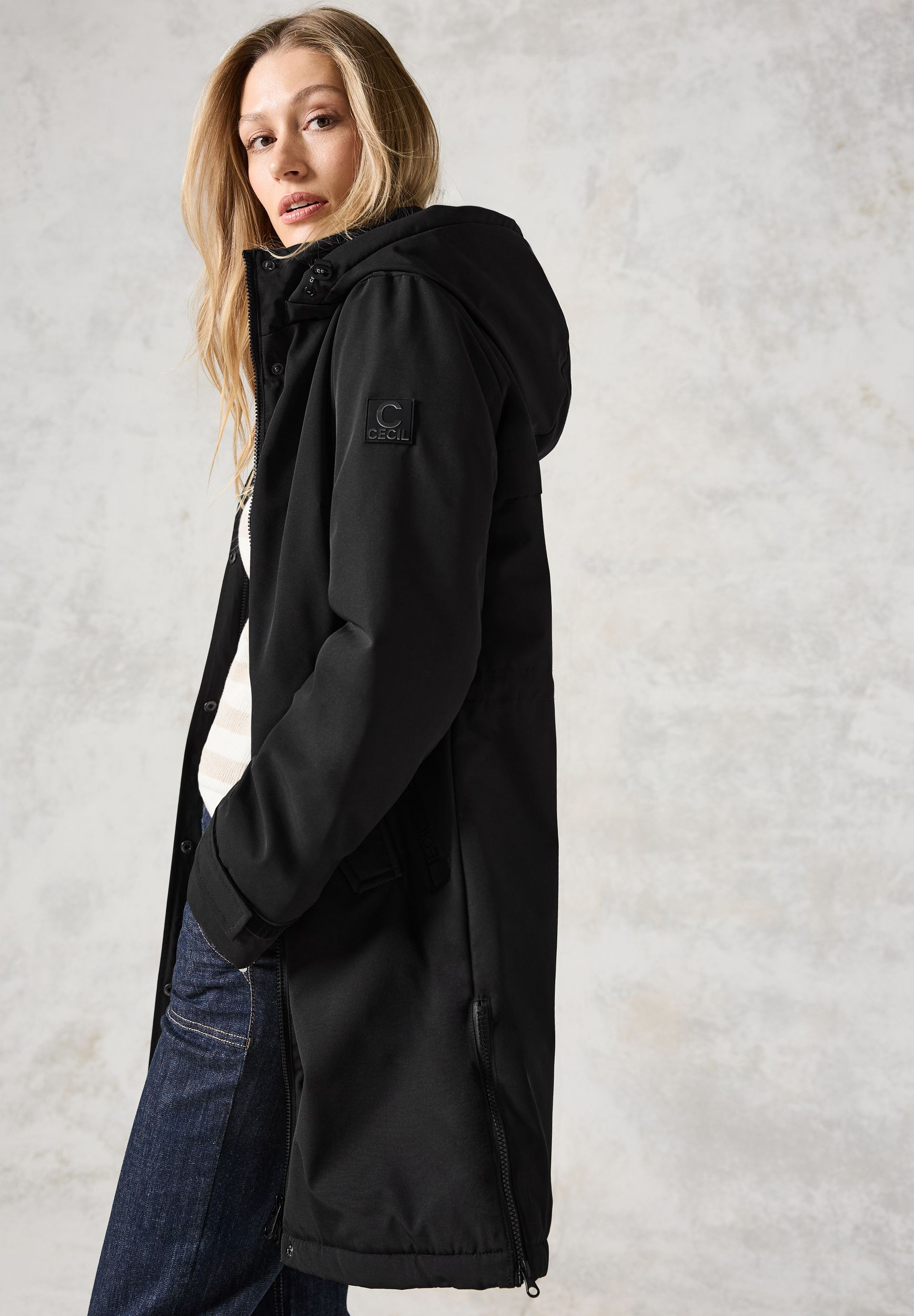 CECIL |  CECIL Parka  | L | black