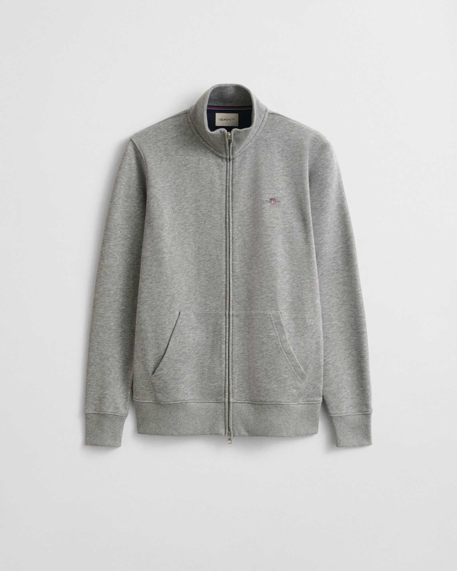 1e5b74930f8425677547ef34ecfb803a Gant | Gant Sweatjacke "Shield" | XL | grey melange