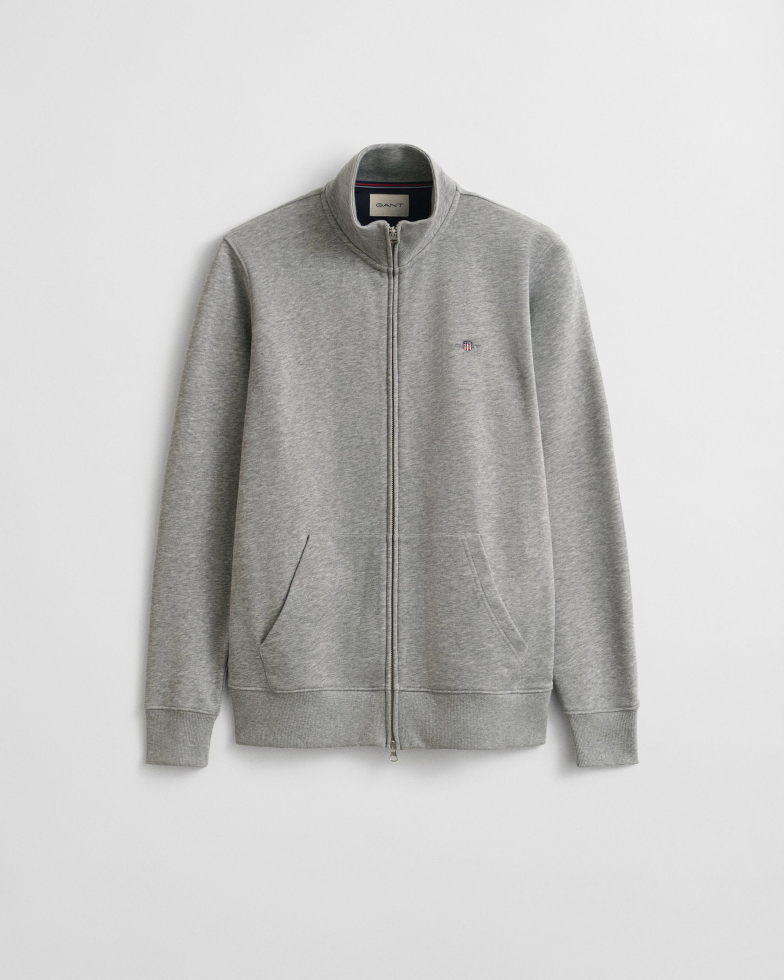 1e5b74930f8425677547ef34ecfb803a Gant | Gant Sweatjacke "Shield" | XL | grey melange