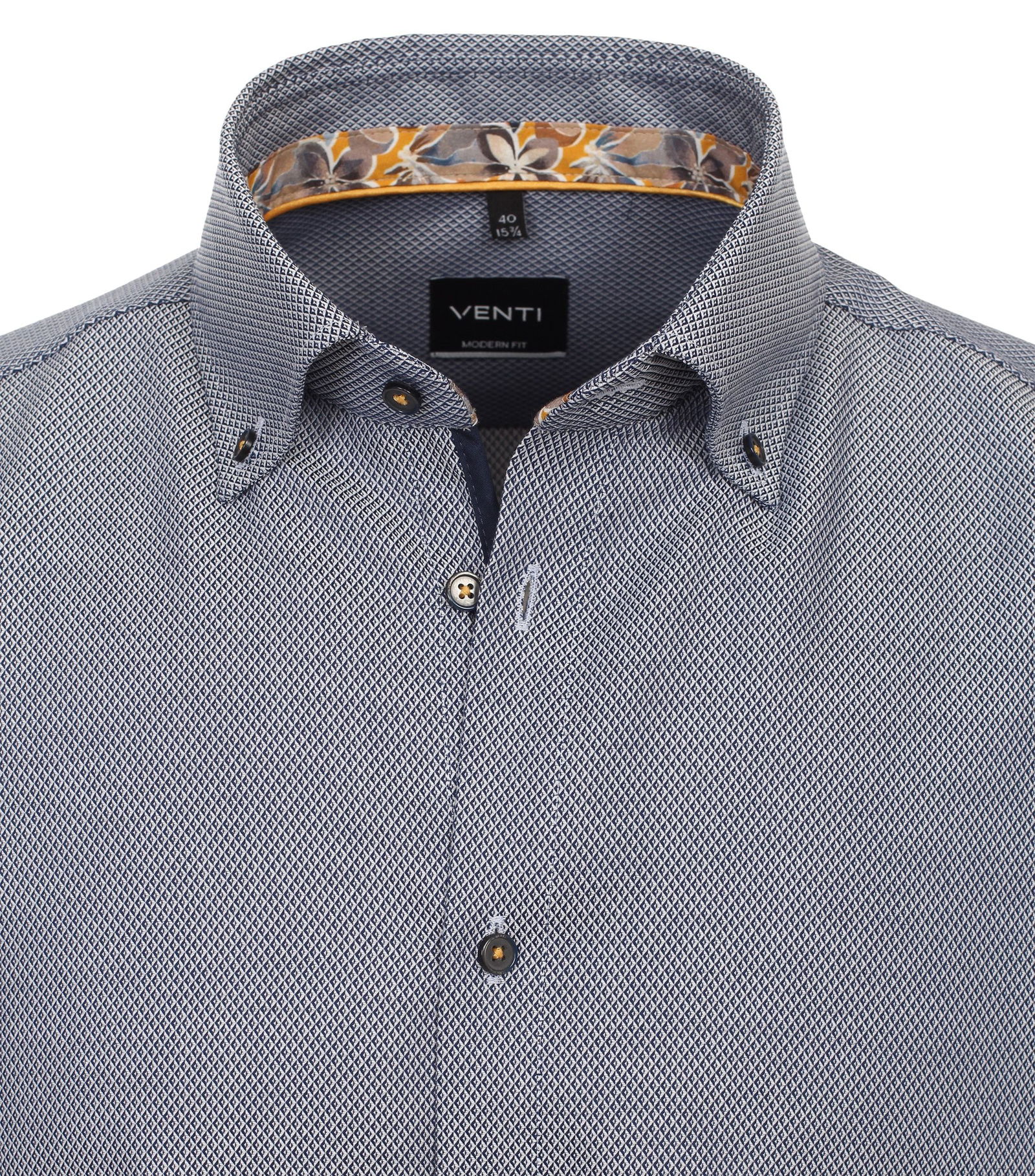 e762c0f1c5b14f0f2cb99313c0aa79f5 VENTI |  VENTI Hemd Modern Fit  | 45 | blau
