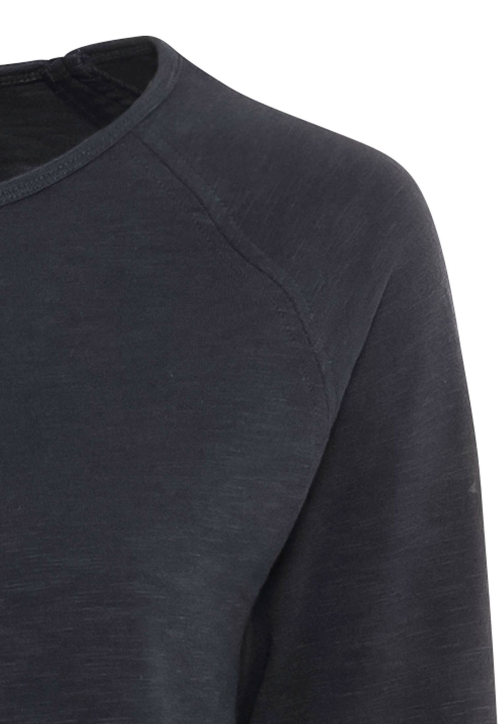 Camel Active Langarmshirt aus reiner Baumwolle