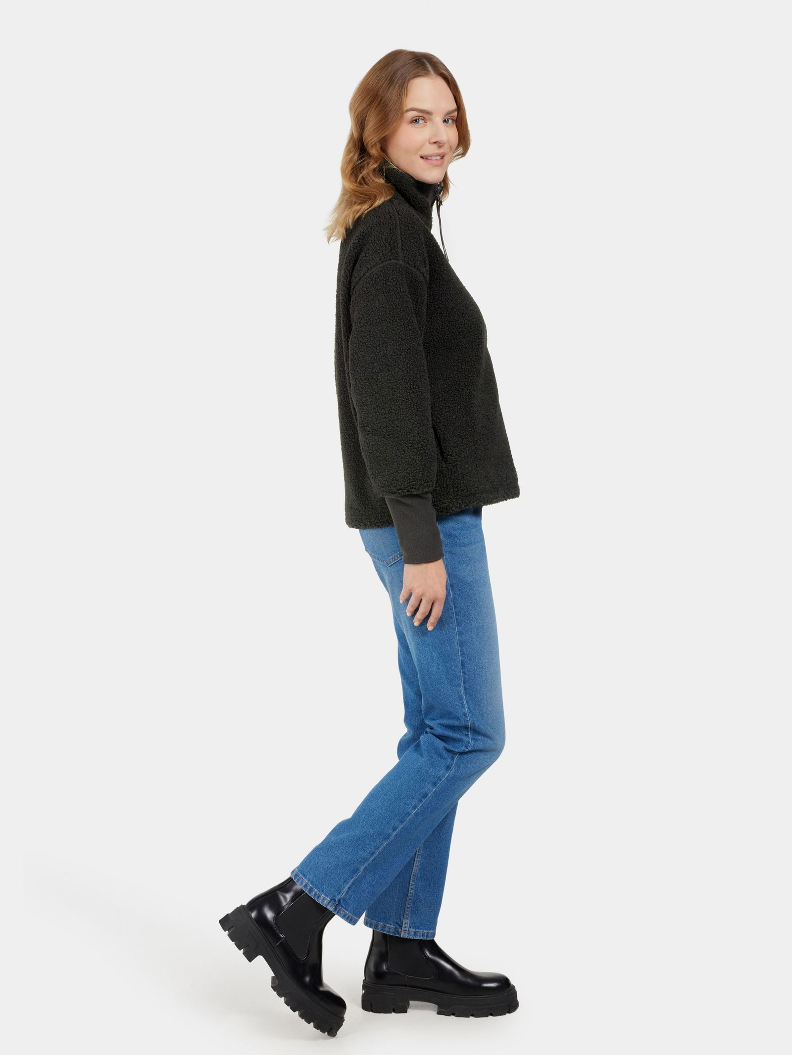 Didriksons | Didriksons Fleecejacke Softshelljacke "Mella FZ" | 44 | black