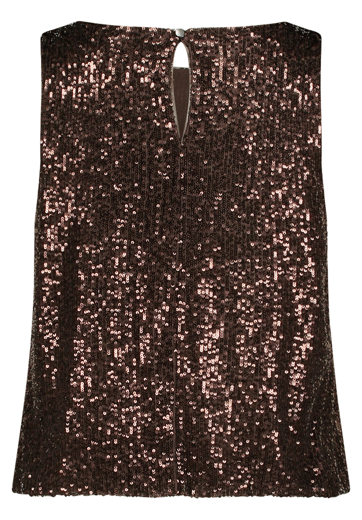 Shirt Kurz ohne Arm, Espresso Brown #2