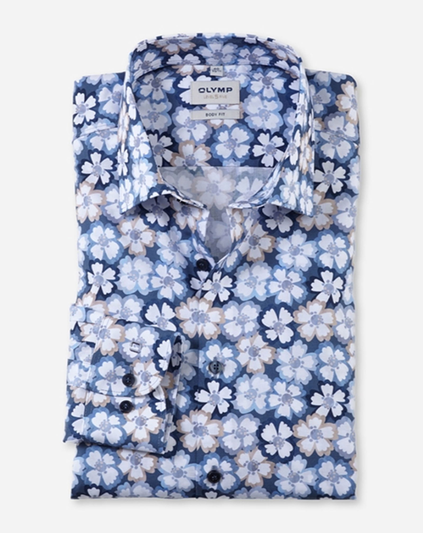 ebdc91d762399db4a5a6299a94cc2f74 Olymp | Olymp Hemd Slim Fit | 40 | bleu