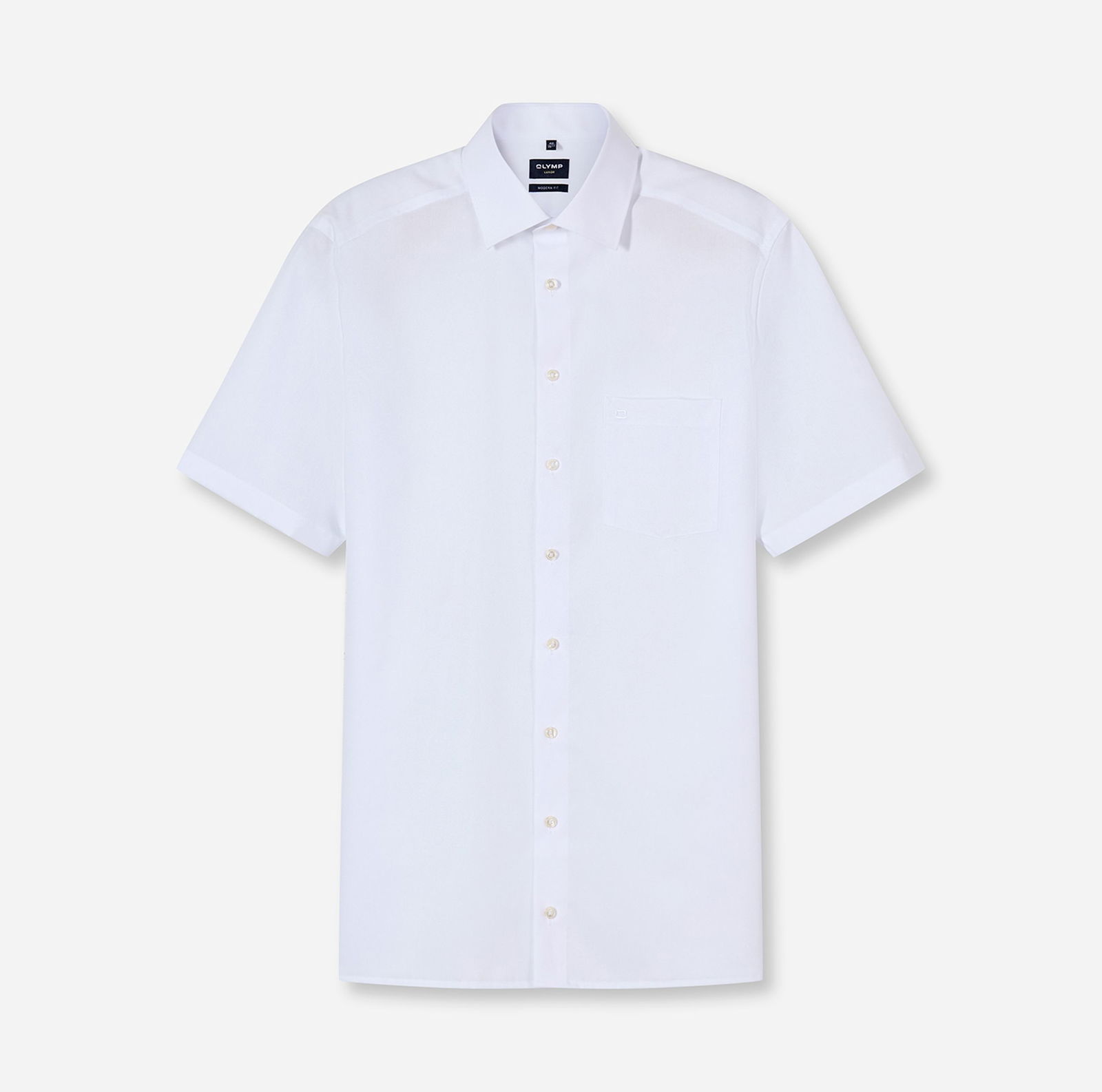 Olymp | Olymp Hemd Modern Fit | 47 | weiß