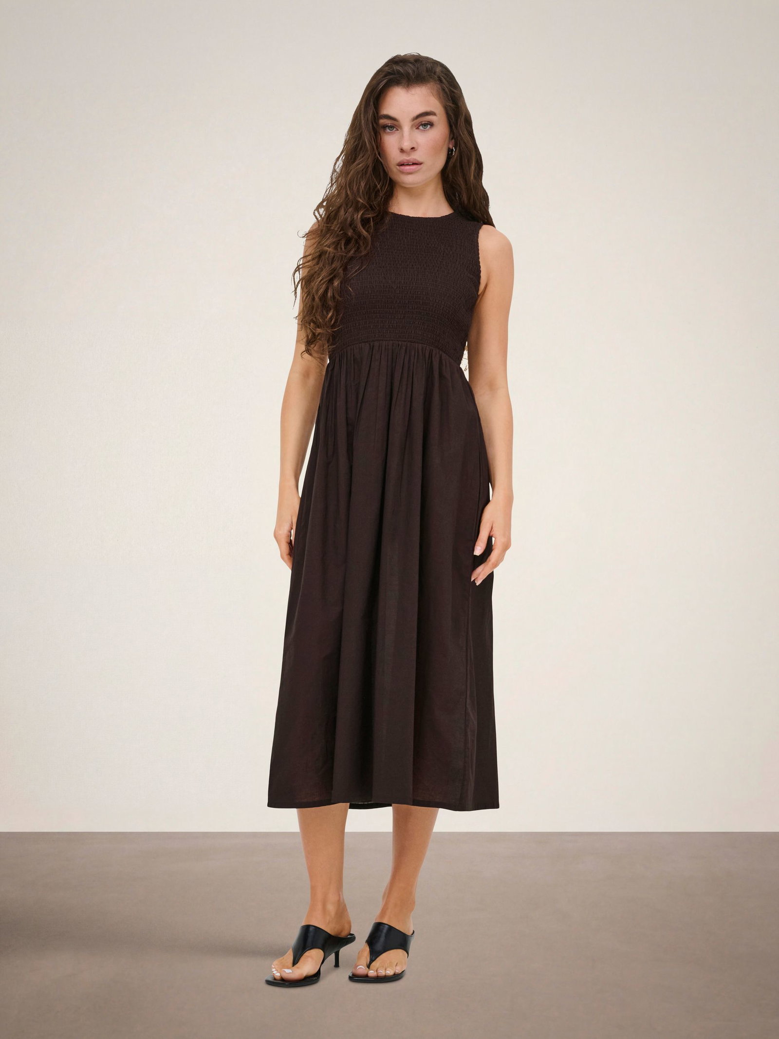 JDY |  JDY Freizeitkleid  | L | chocolate torte