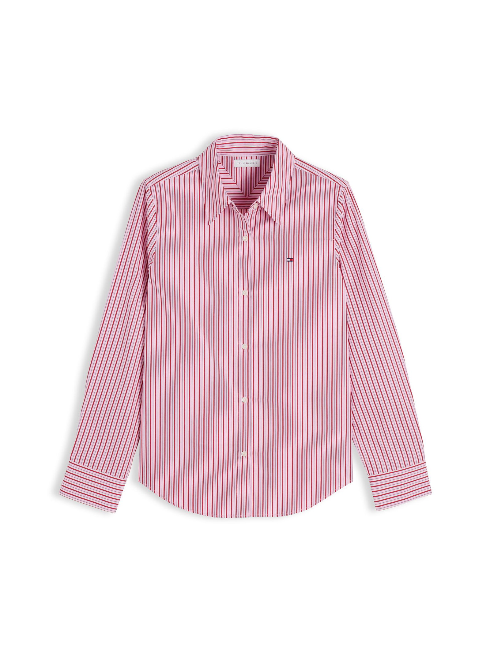 3d1b940877d2abaa1af17fee32ead798 Tommy Hilfiger | Tommy Hilfiger Hemdbluse | 38 | Pink Multi Stripe
