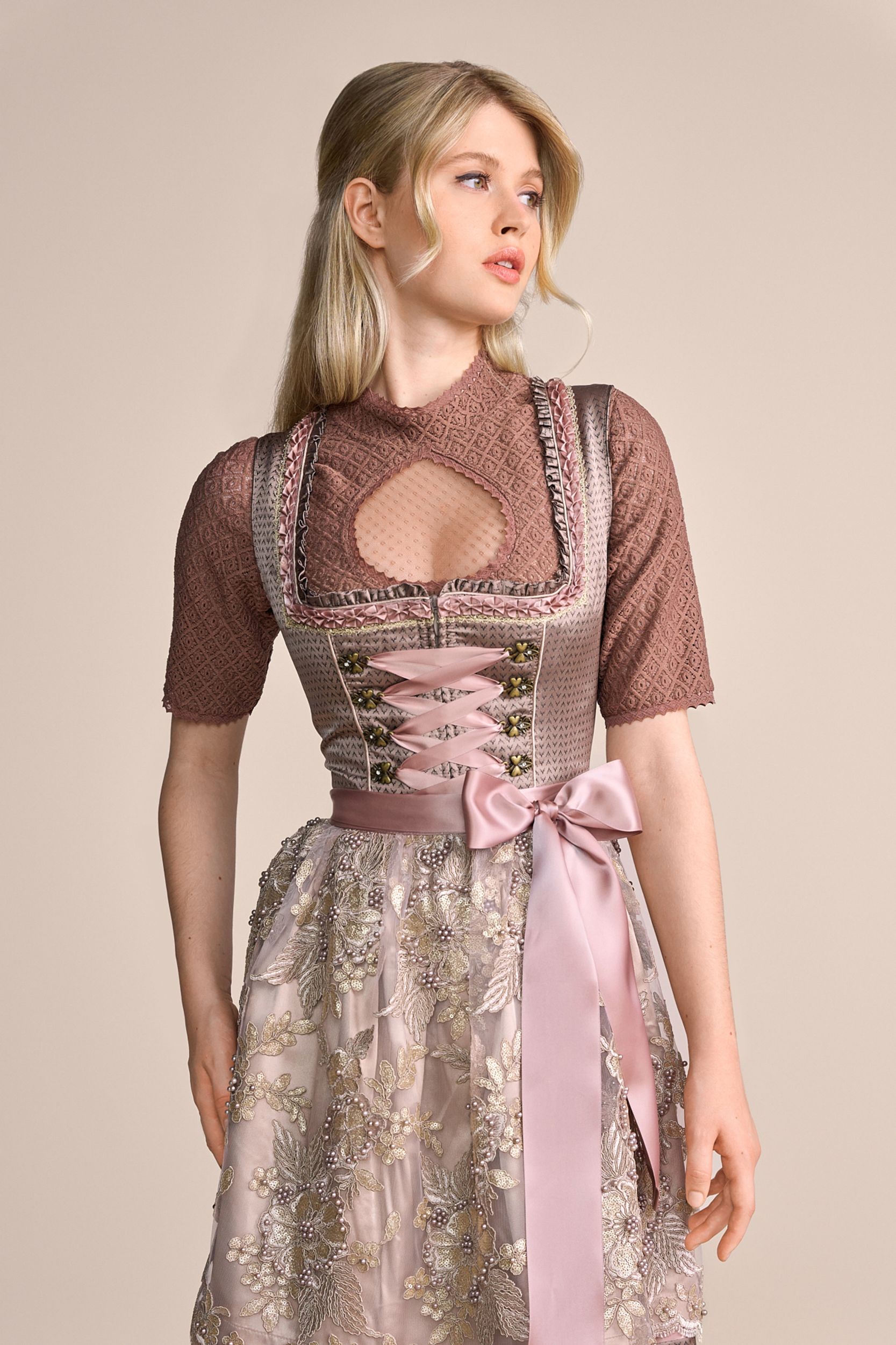 Krüger |  Dirndl kurz | 34 | rosa