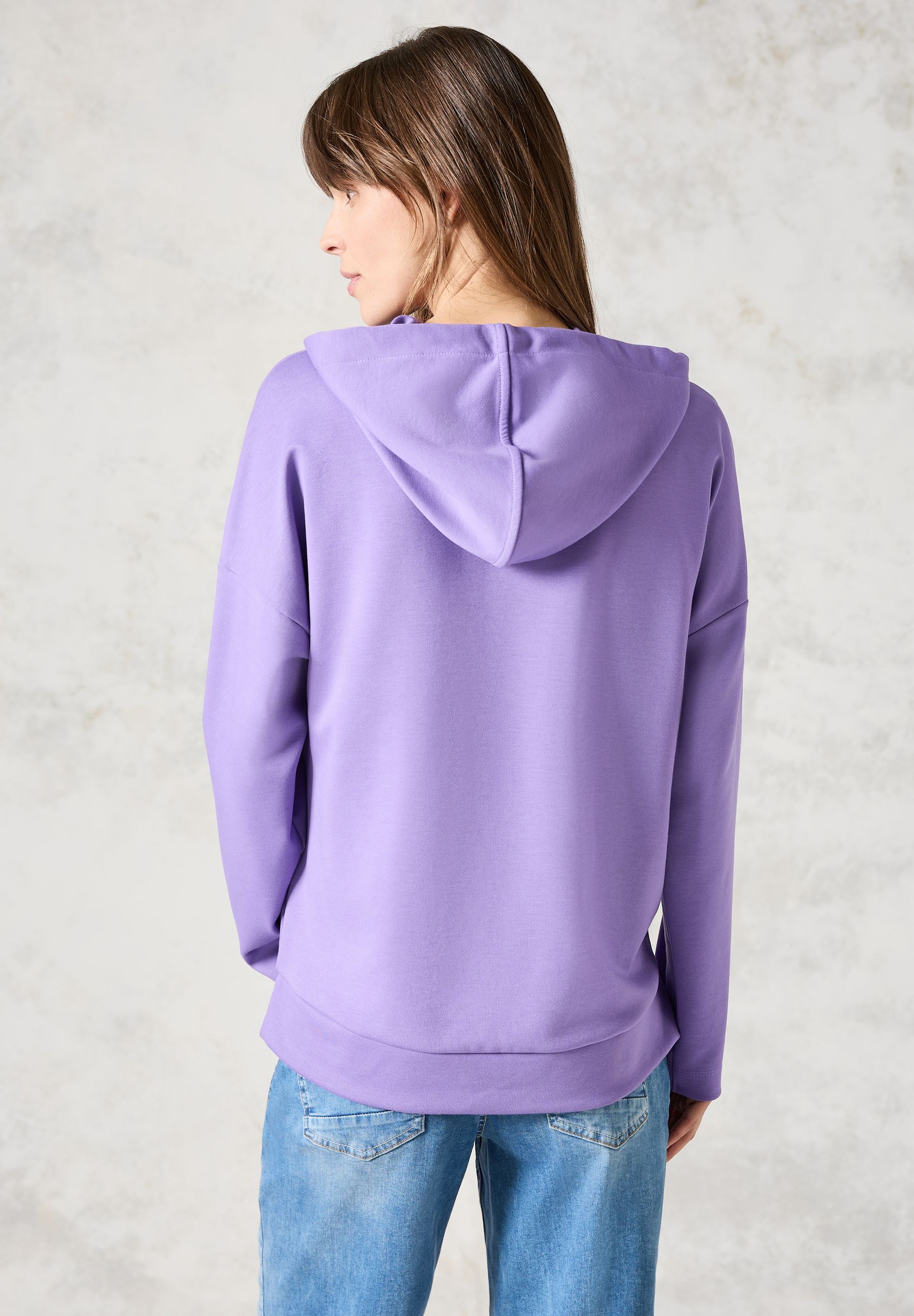  |  Sweatshirt with Hoody, wild lilac | S | 11231_15942