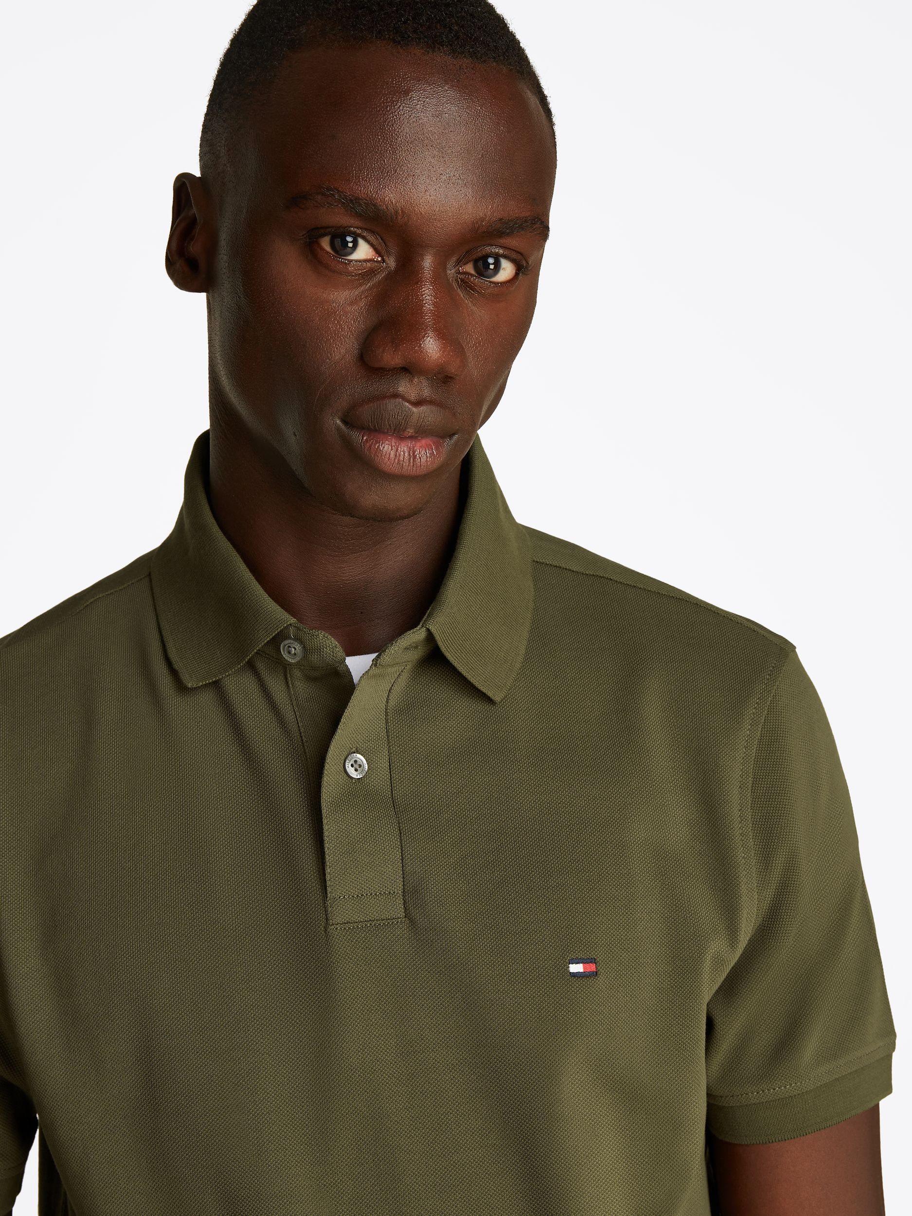 Tommy Hilfiger |  Tommy Hilfiger Poloshirt  | XXXL | army green