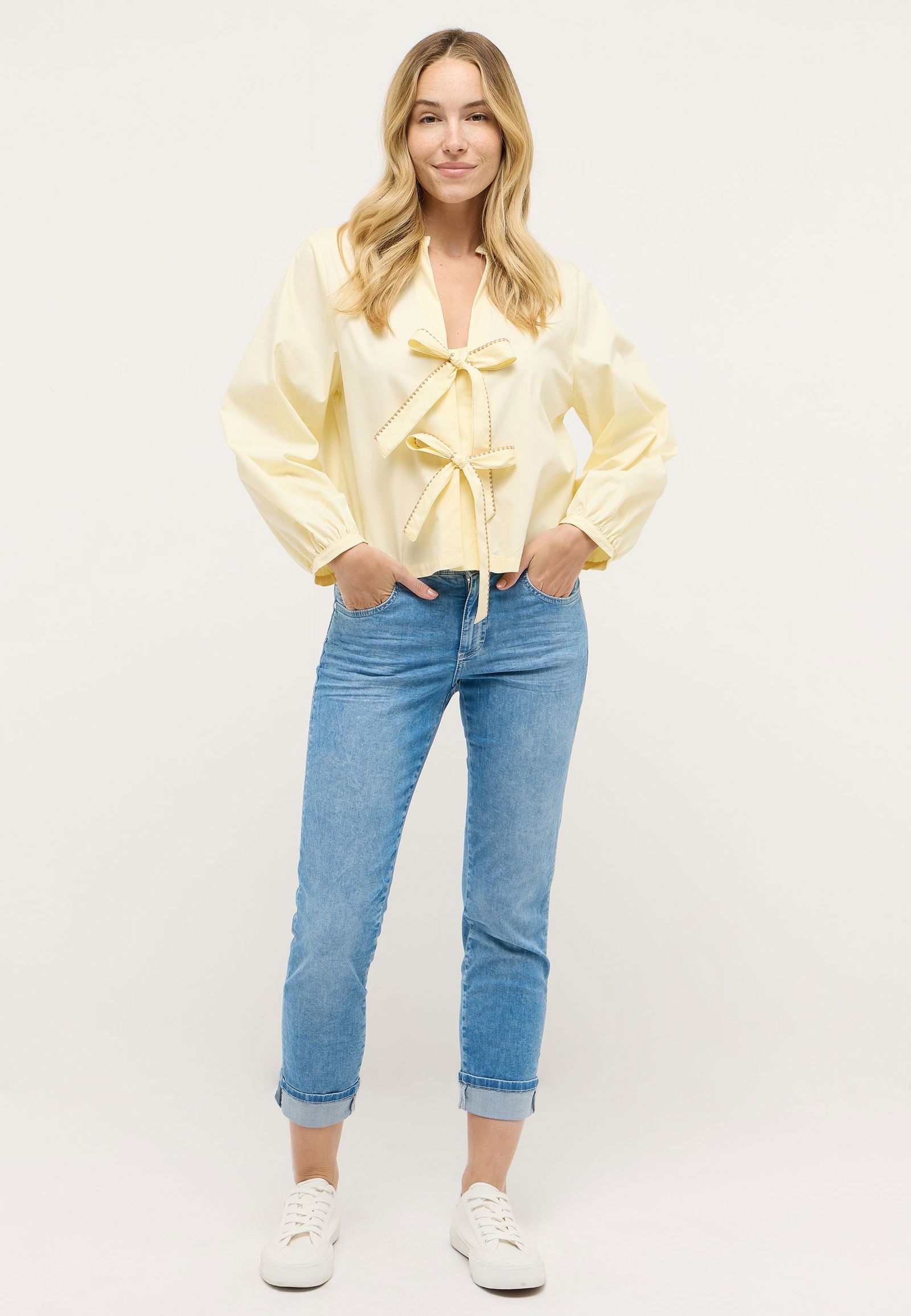 Angels |  Angels Jeans "Darleen Crop TU Ribbon" | 34/30 | light blue random used