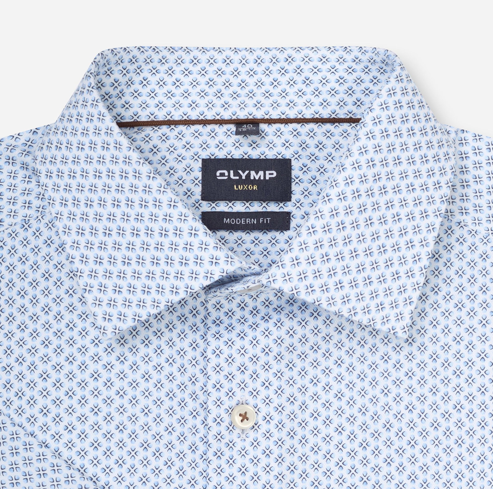 |  122912-Hemden, bleu | 43 | bleu