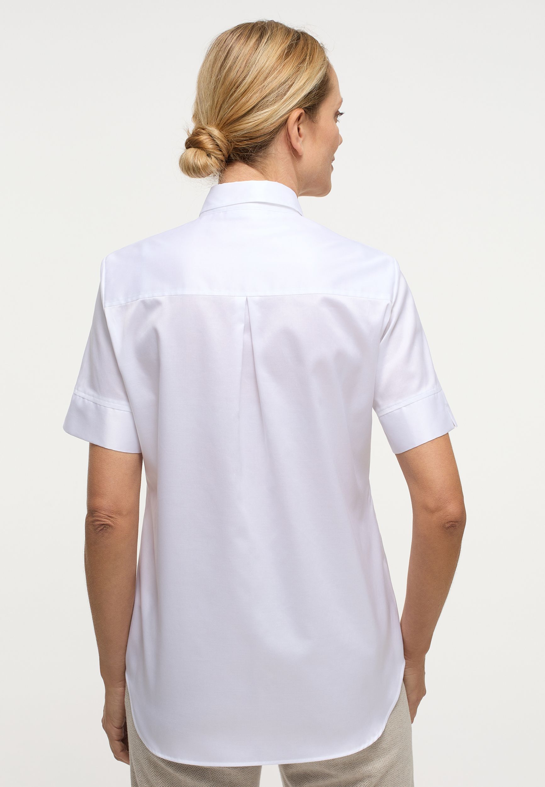 Eterna |  Eterna Hemdbluse  | 48 | weiß